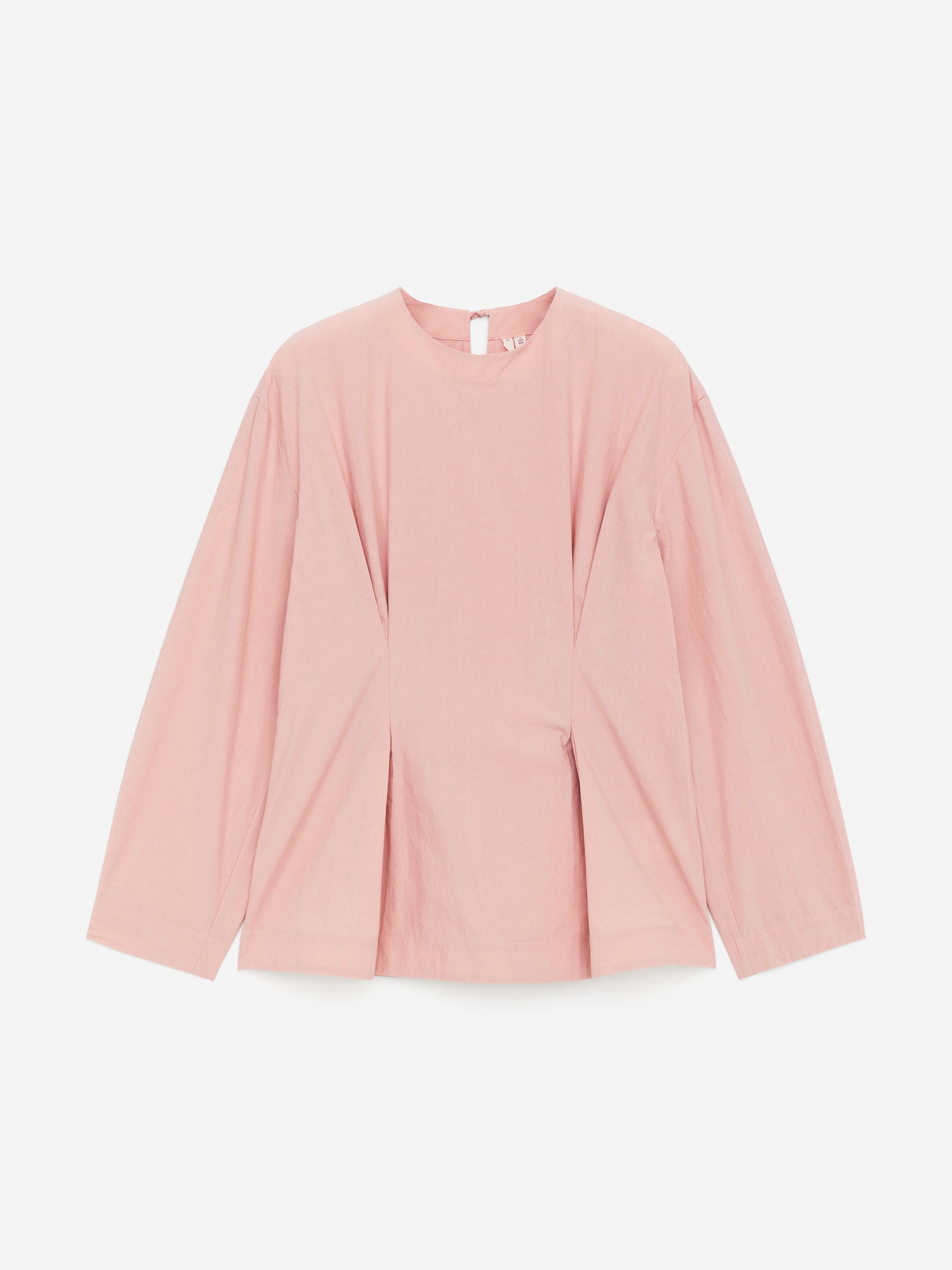 Peplum Top-Orange-16709