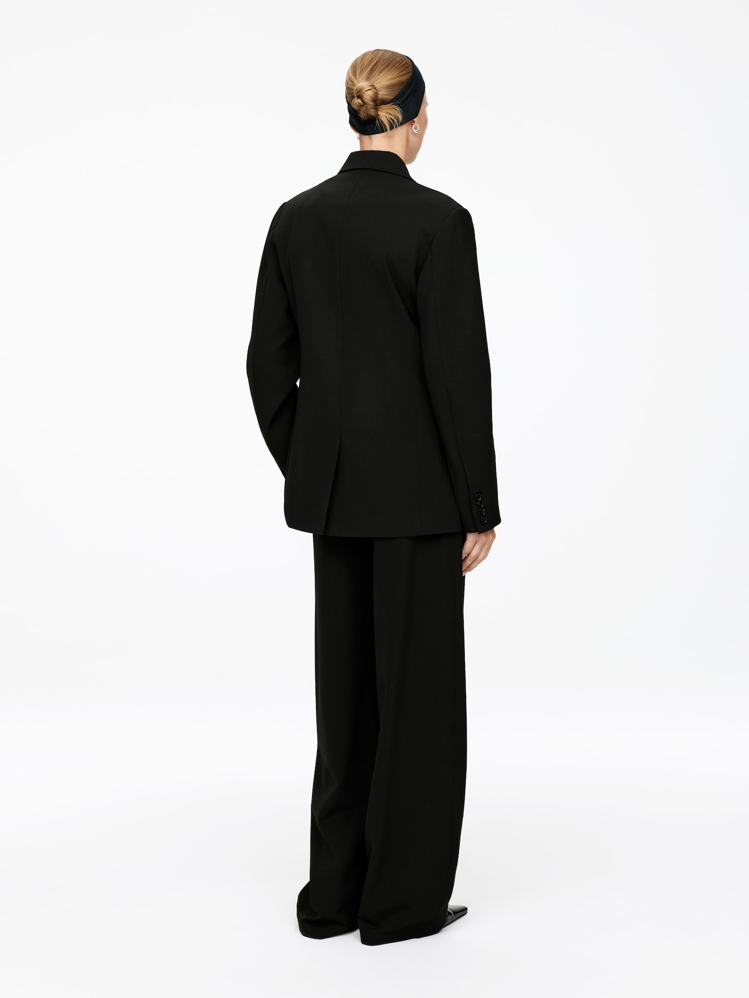 Relaxed Blazer - Black - 6