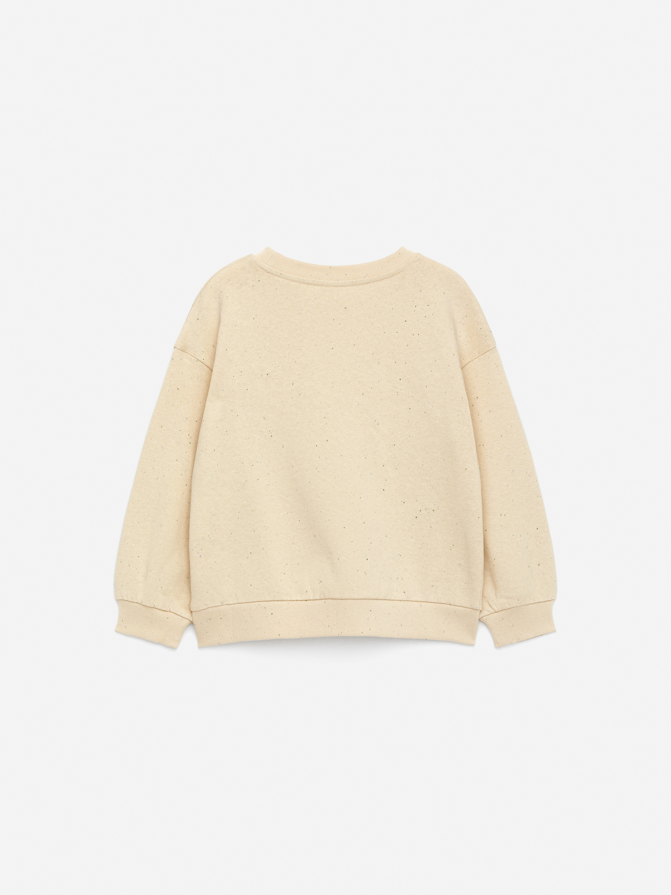 Sweatshirt med tryck - Off-white/neps - Relaxed fit - Children - StillMedia/DescriptiveStillLife - 1