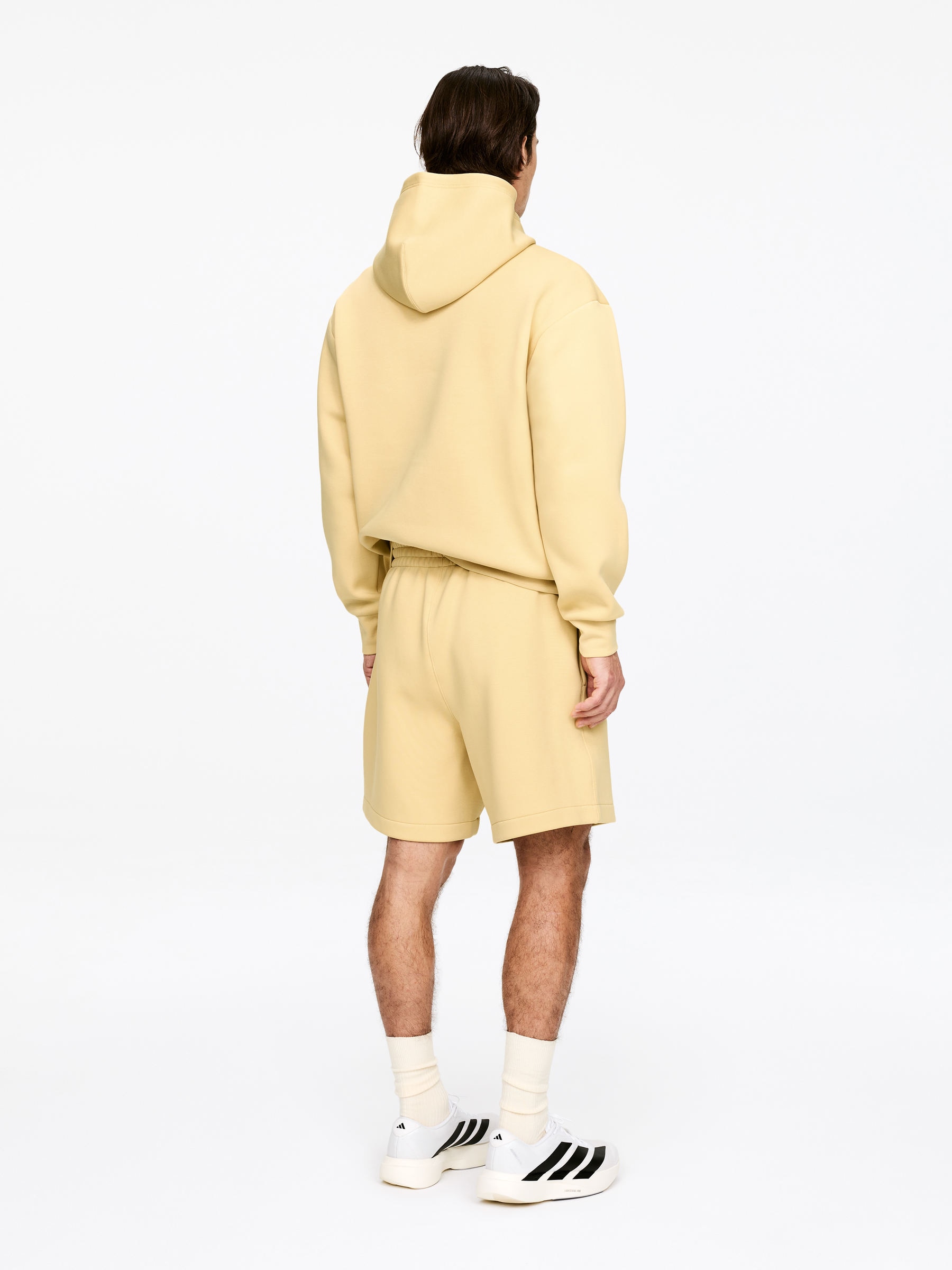 Relaxed Jersey Shorts - Yellow - Loose fit - Men - StillMedia/Lookbook - 6