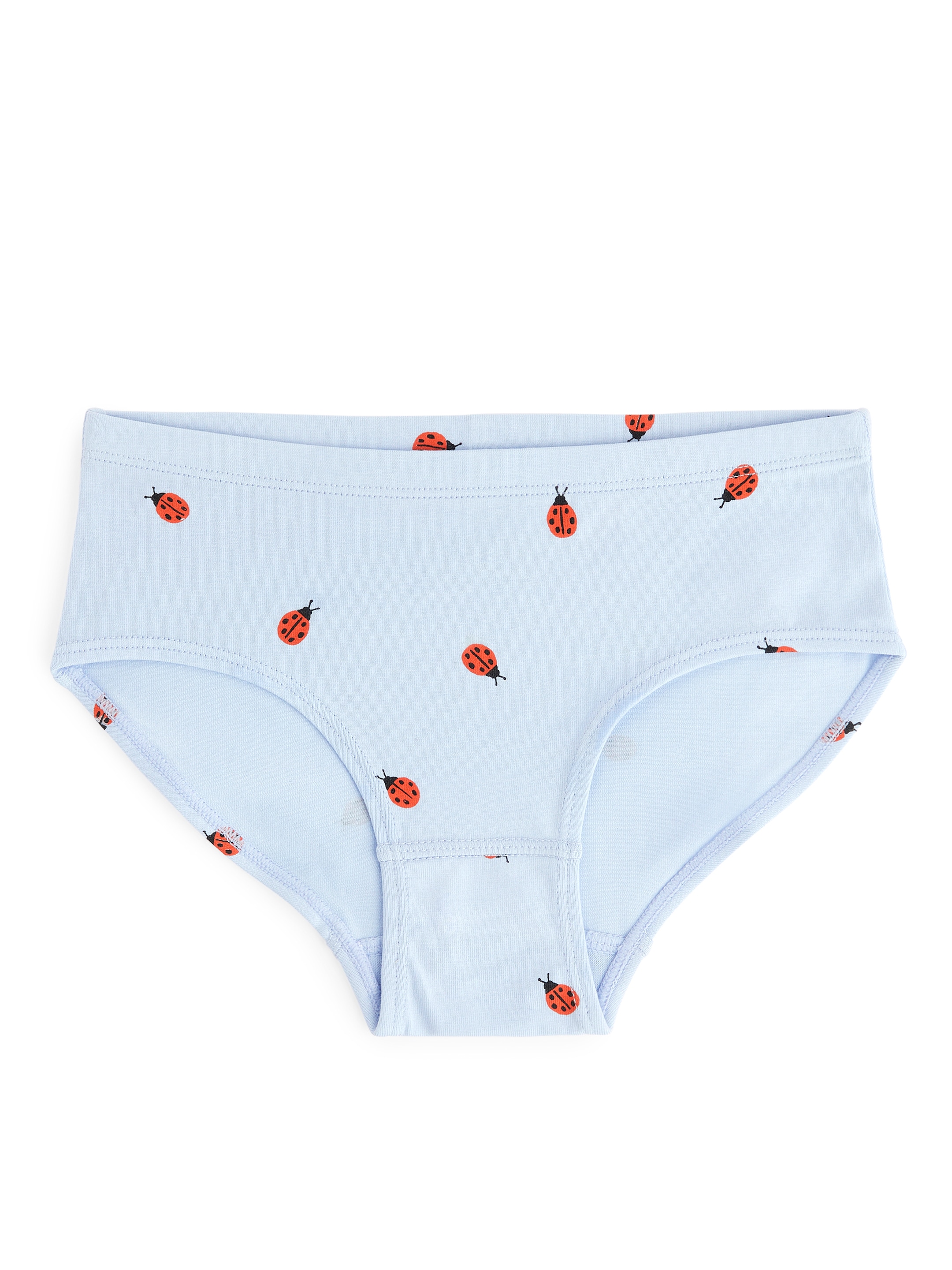 View larger image: Cotton Jersey Briefs Set of 3 - White/Blue/Lilac - Kids | H&M GB 4