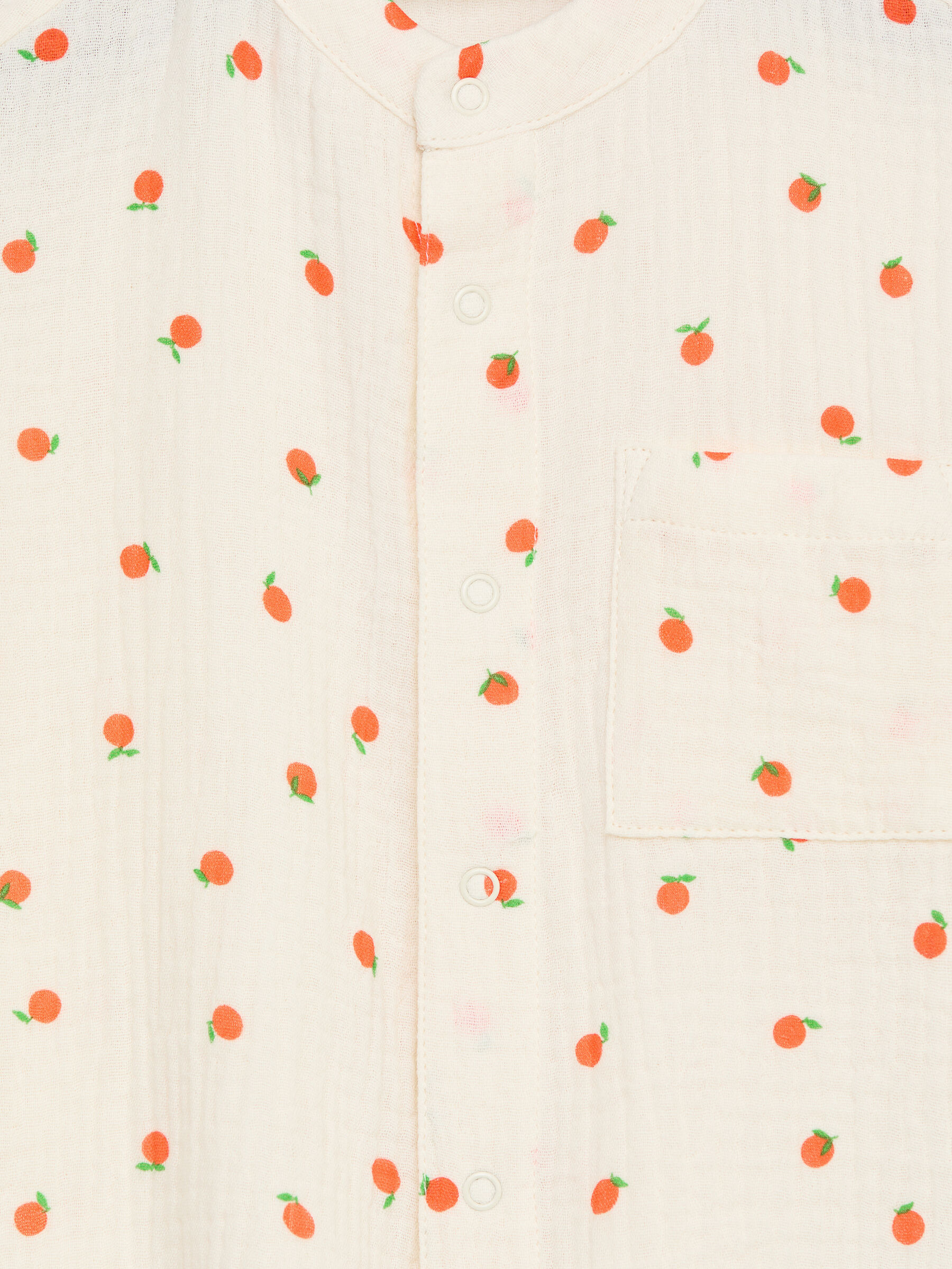 Muslin Shirt - Off White - Relaxed fit - Children - StillMedia/DescriptiveDetail - 1