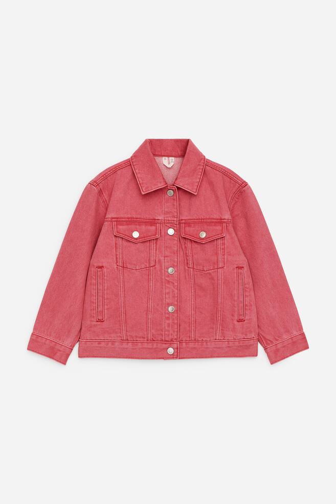 Denim Jacket - Red - 1