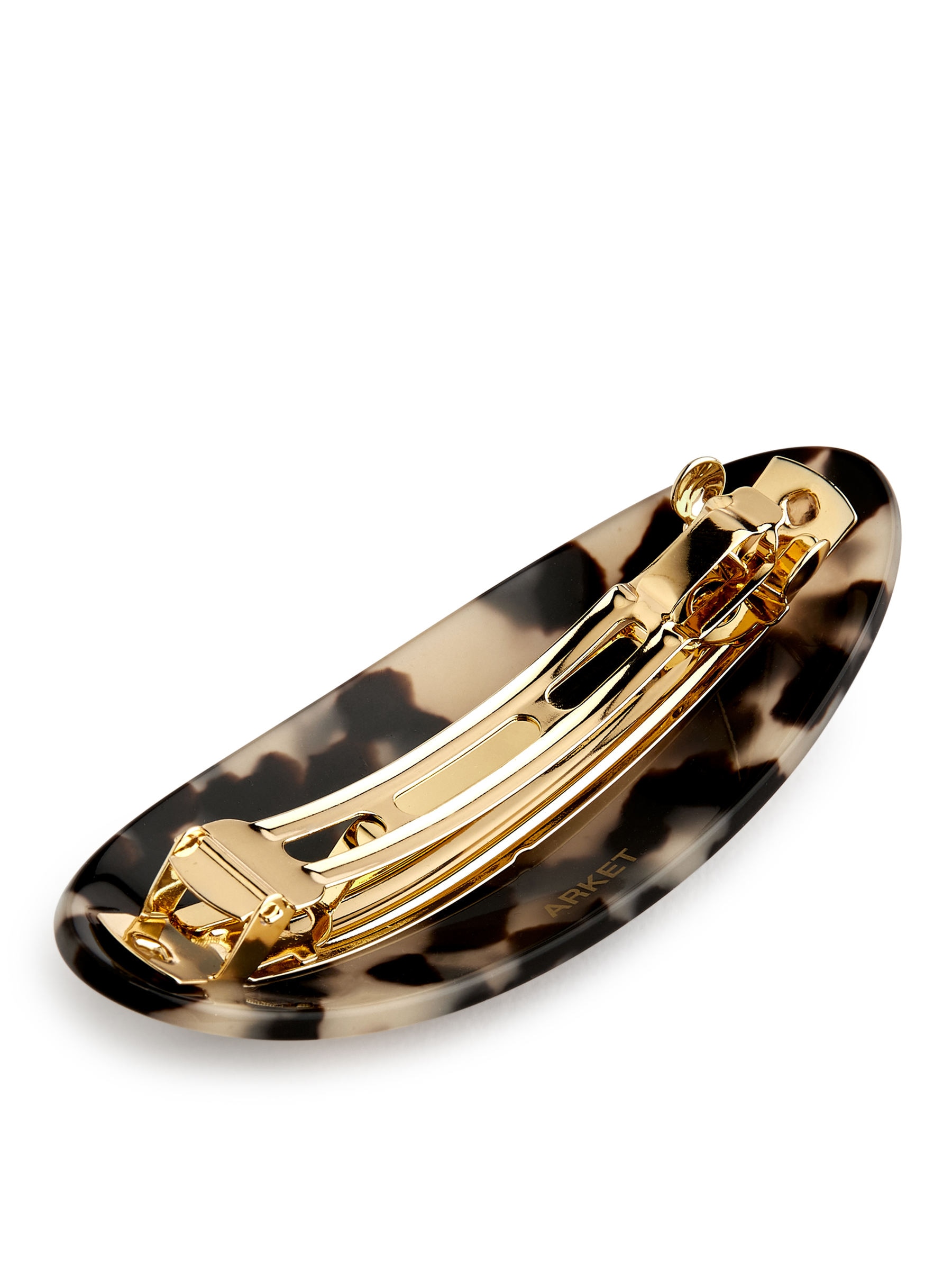 Barrette à cheveux ovale - Écaille - Femme - StillMedia/DescriptiveDetail - 1