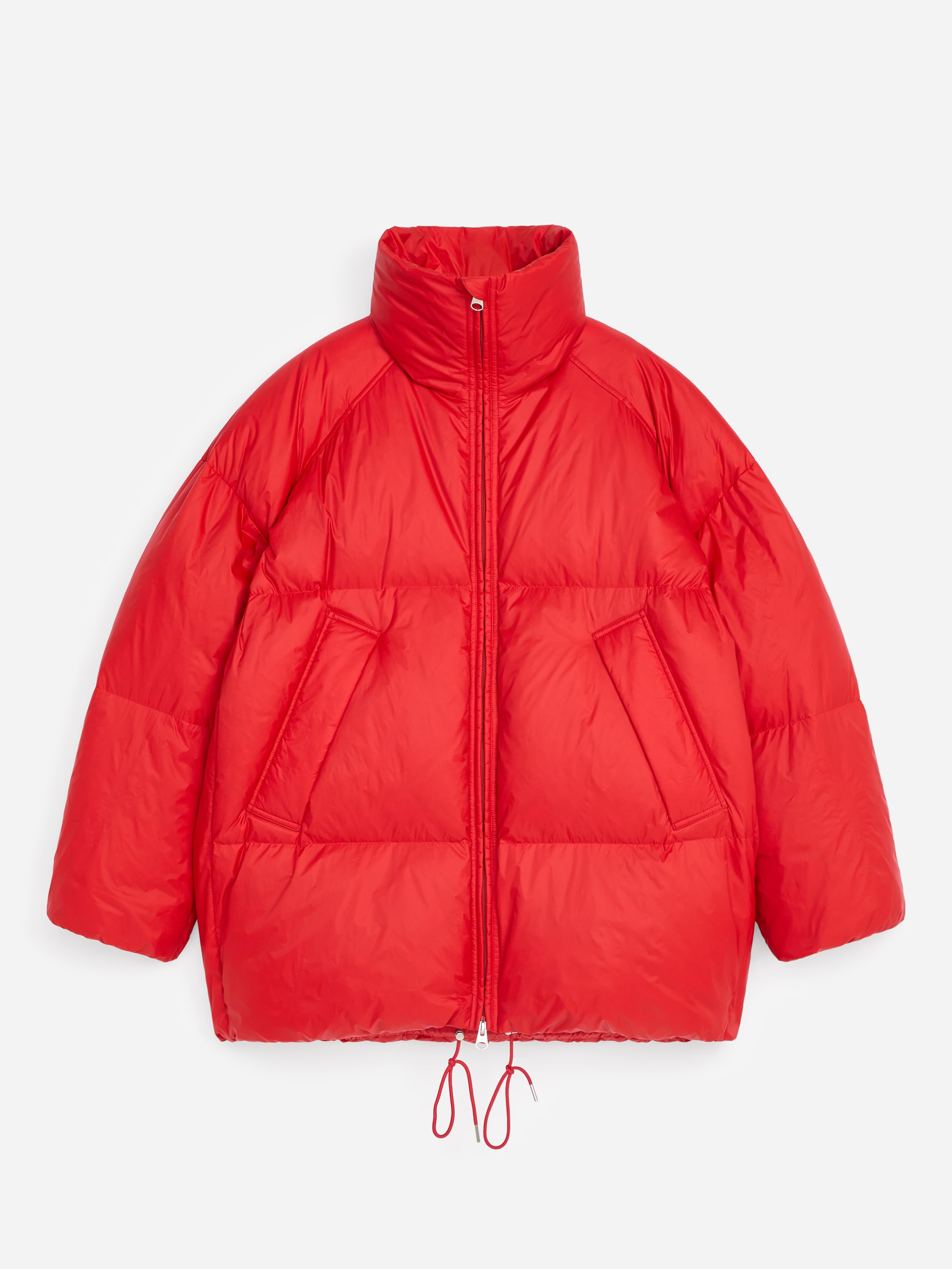 Re:Down® Puffer Jacket - Red - Oversized - women - StillMedia/DescriptiveStillLife - 1