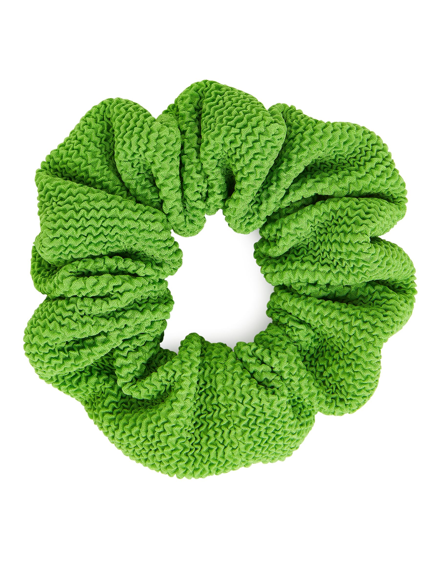 Crinkle-Scrunchie - Leuchtendes Grün - Damen - StillMedia/DescriptiveStillLife - 1