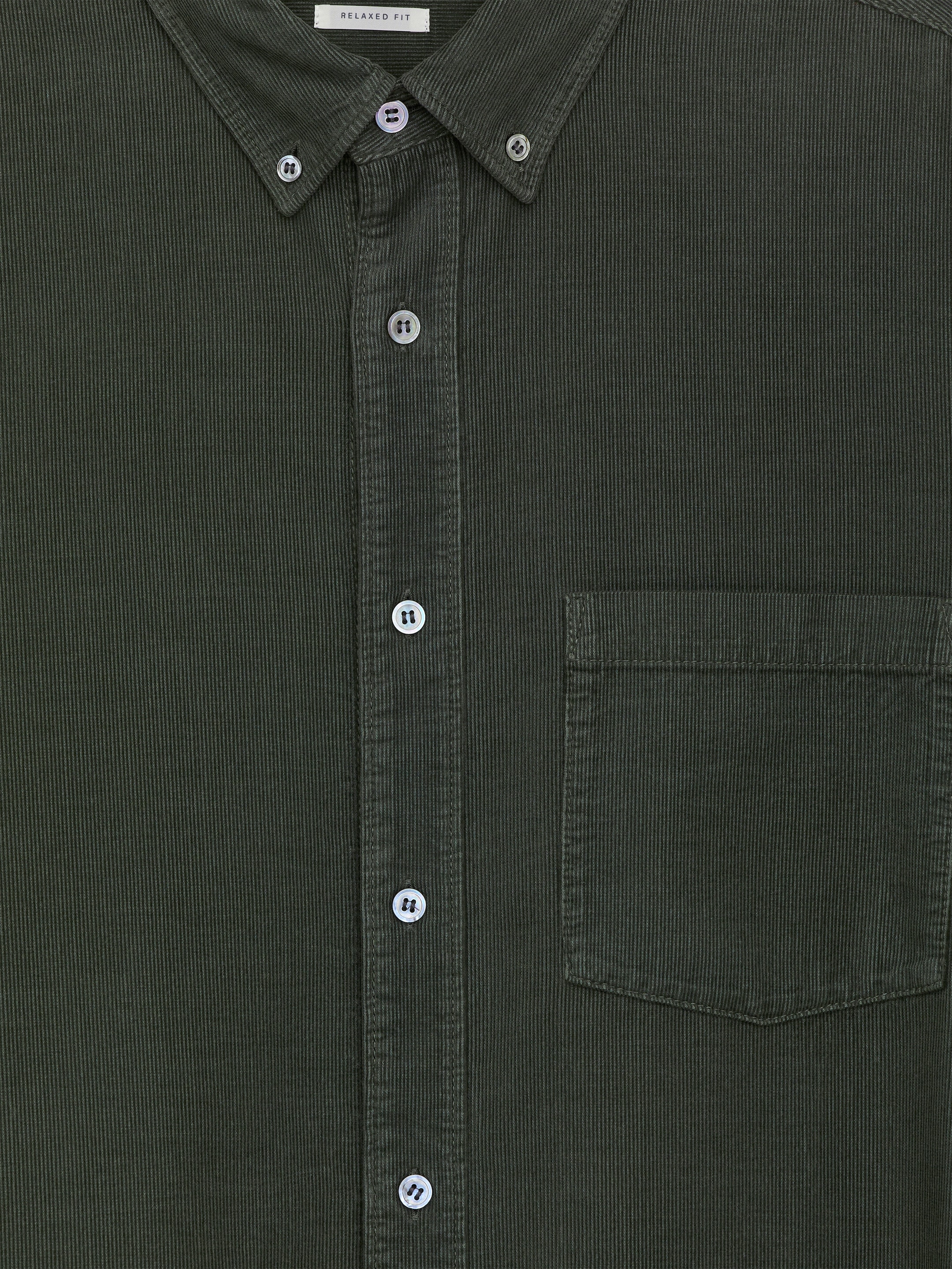 Manchesterskjorta - Khakigrön - Relaxed fit - Men - StillMedia/DescriptiveDetail - 1