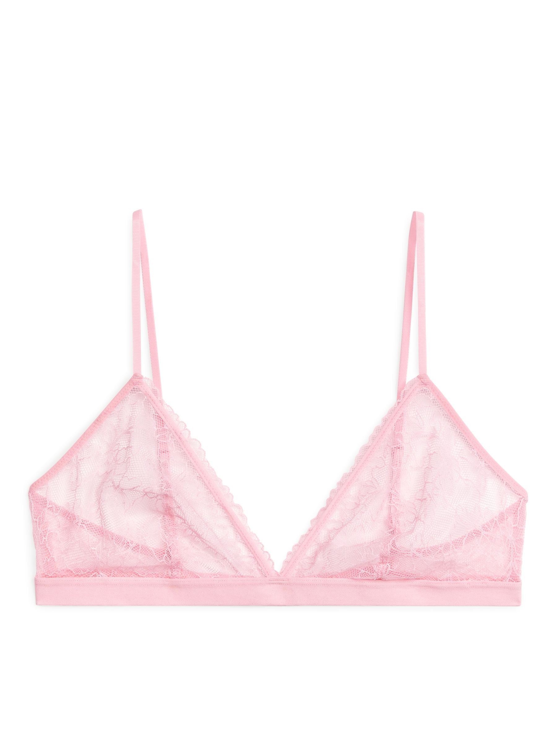 Reggiseno in pizzo trasparente - Rosa - Regular fit - Women - StillMedia/DescriptiveStillLife - 2