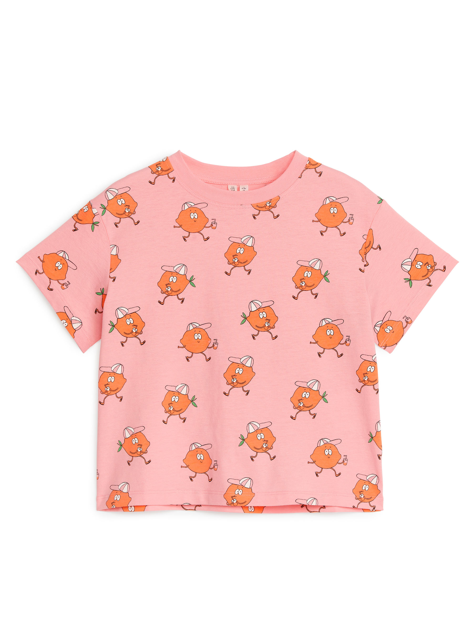 Weit geschnittenes T-Shirt - Rosa/Orange - Oversize - Kinder - StillMedia/DescriptiveStillLife - 1