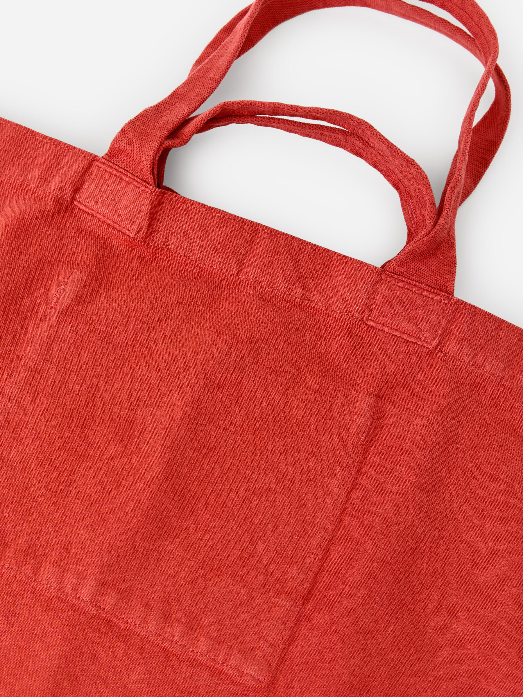 Oversized Canvas Tote - Red - Men - StillMedia/DescriptiveDetail - 3