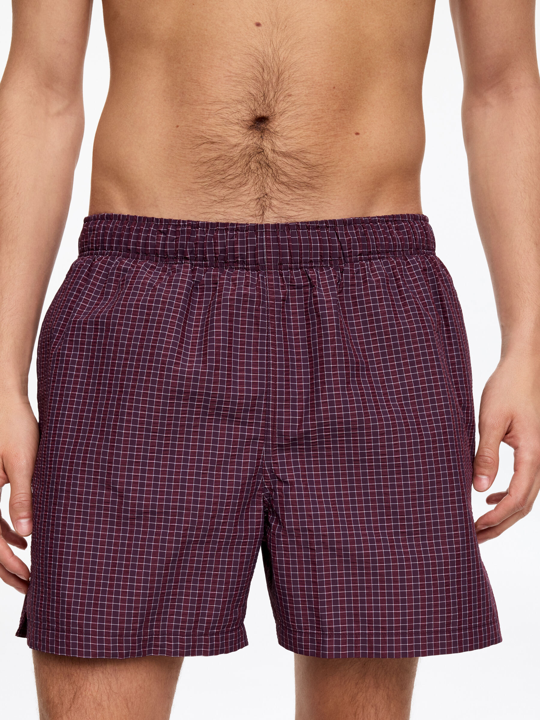 Badeshorts mit Allover-Print - Lila/Karos - Herren - StillMedia/Lookbook - 5