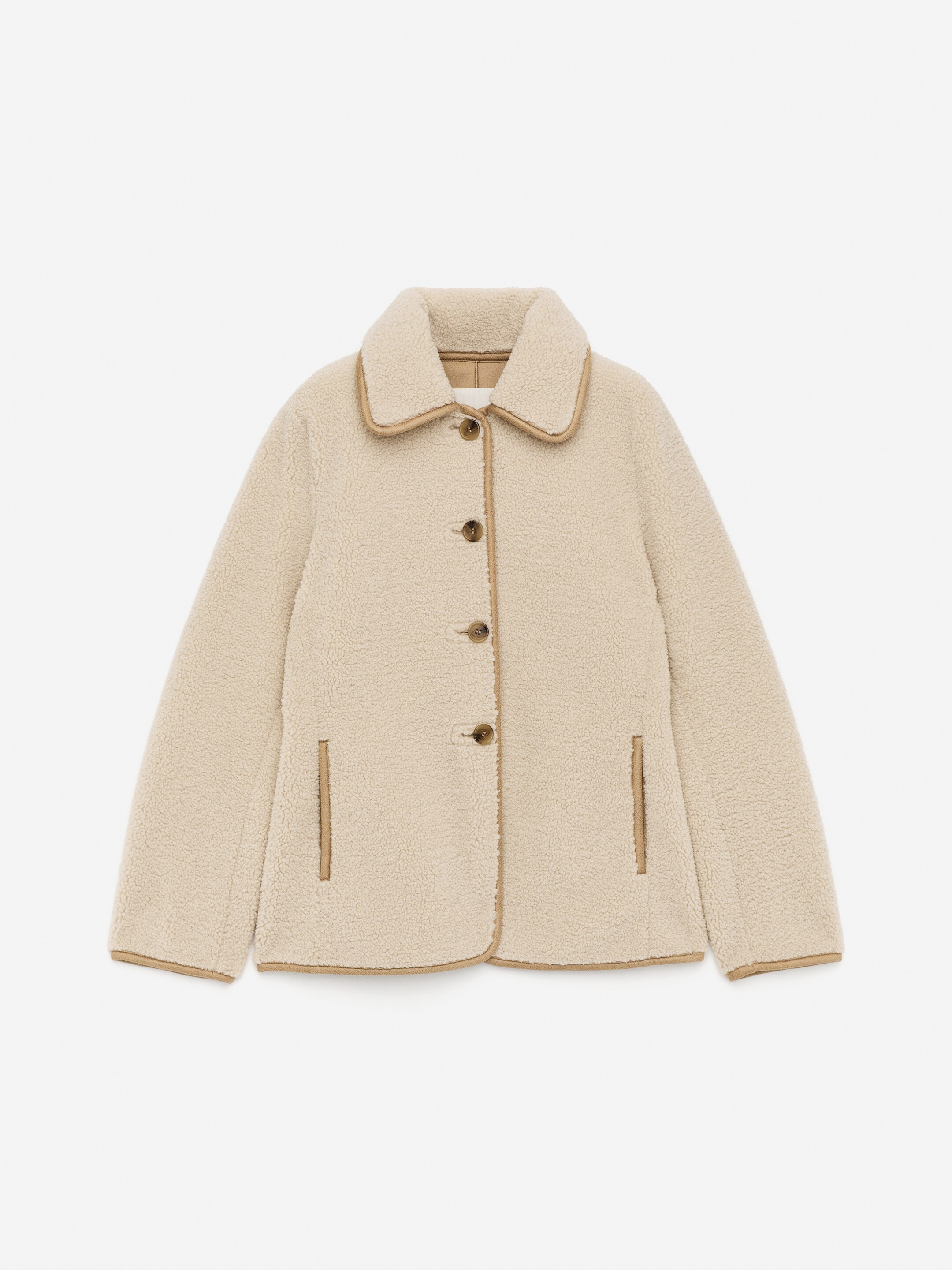 Agrandir l'image: Veste en peluche - Beige - FEMME | H&M FR 5