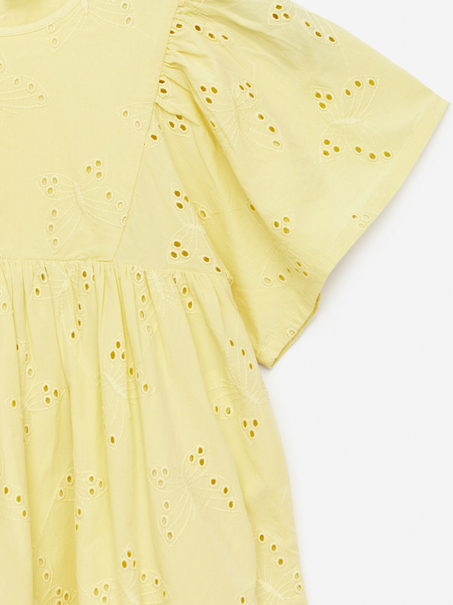 Hímzett ruha - Sárga - 3