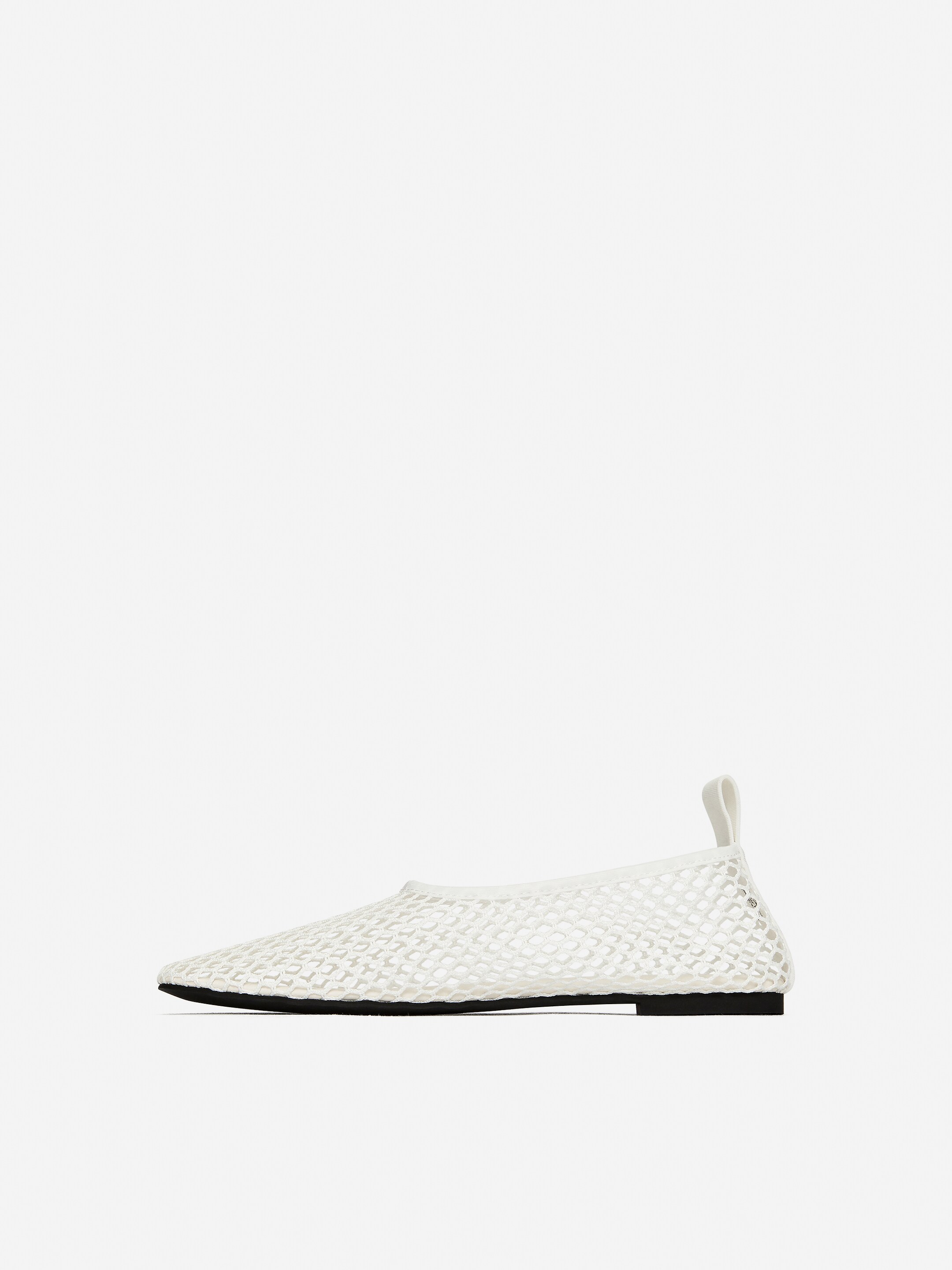 Grotere afbeelding bekijken: Ballerina's van mesh - Wit - DAMES | H&M NL 5