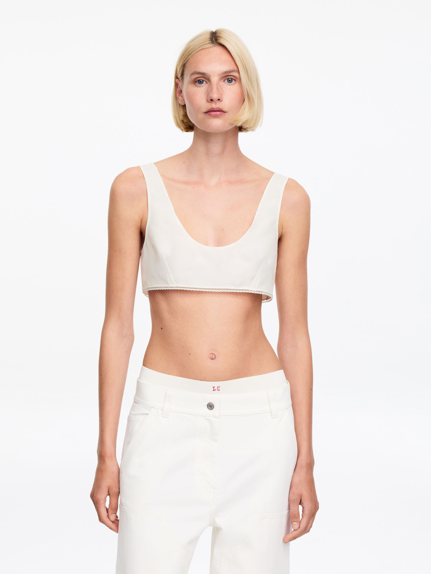 ARKET and Laila Gohar Bralet Top-#F0EFEC-18853