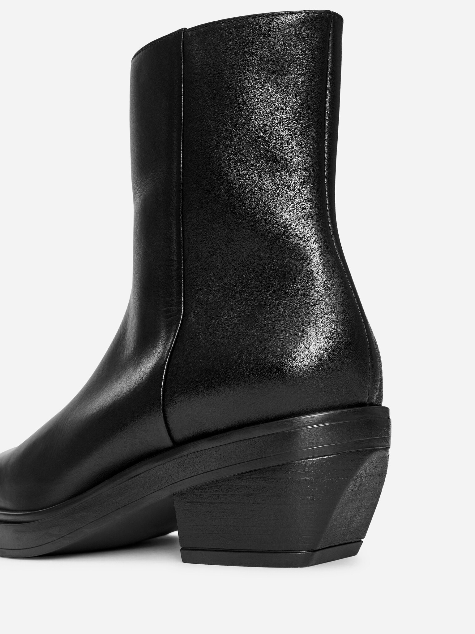 Bottes en cuir - Noir - 8