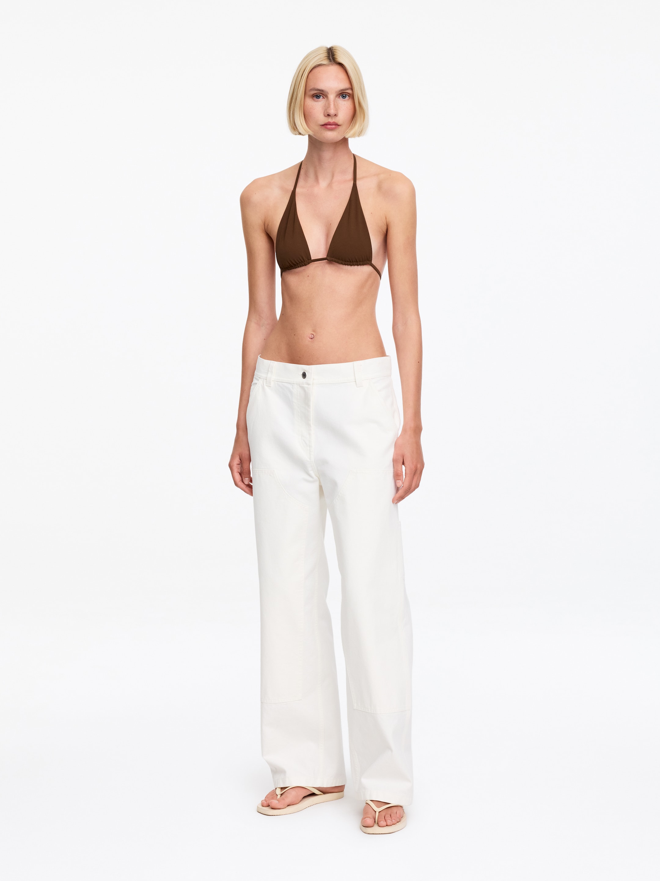 ARKET and Laila Gohar | Bikinitopp - Brun - Women - StillMedia/Lookbook - 3