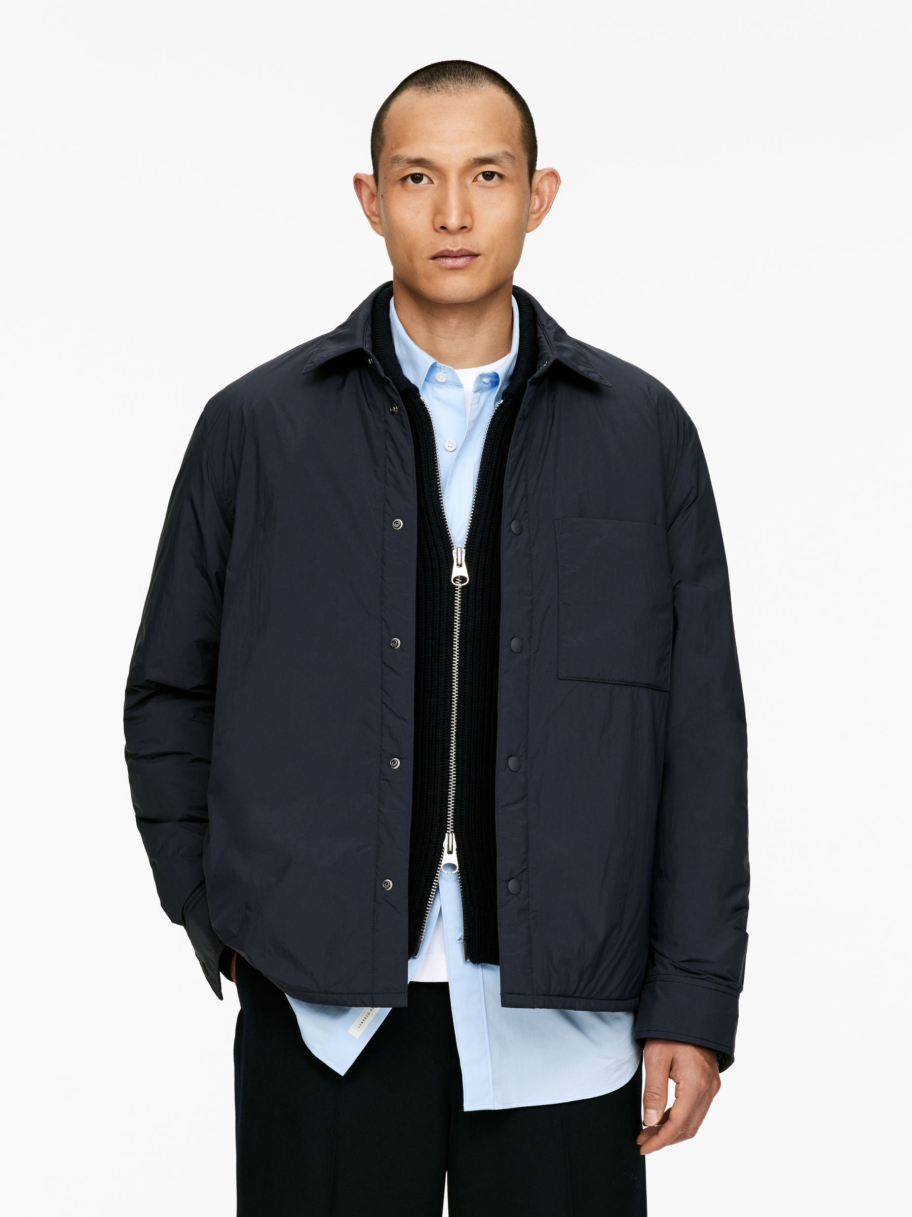 Light-Padded Overshirt-#272930-13972