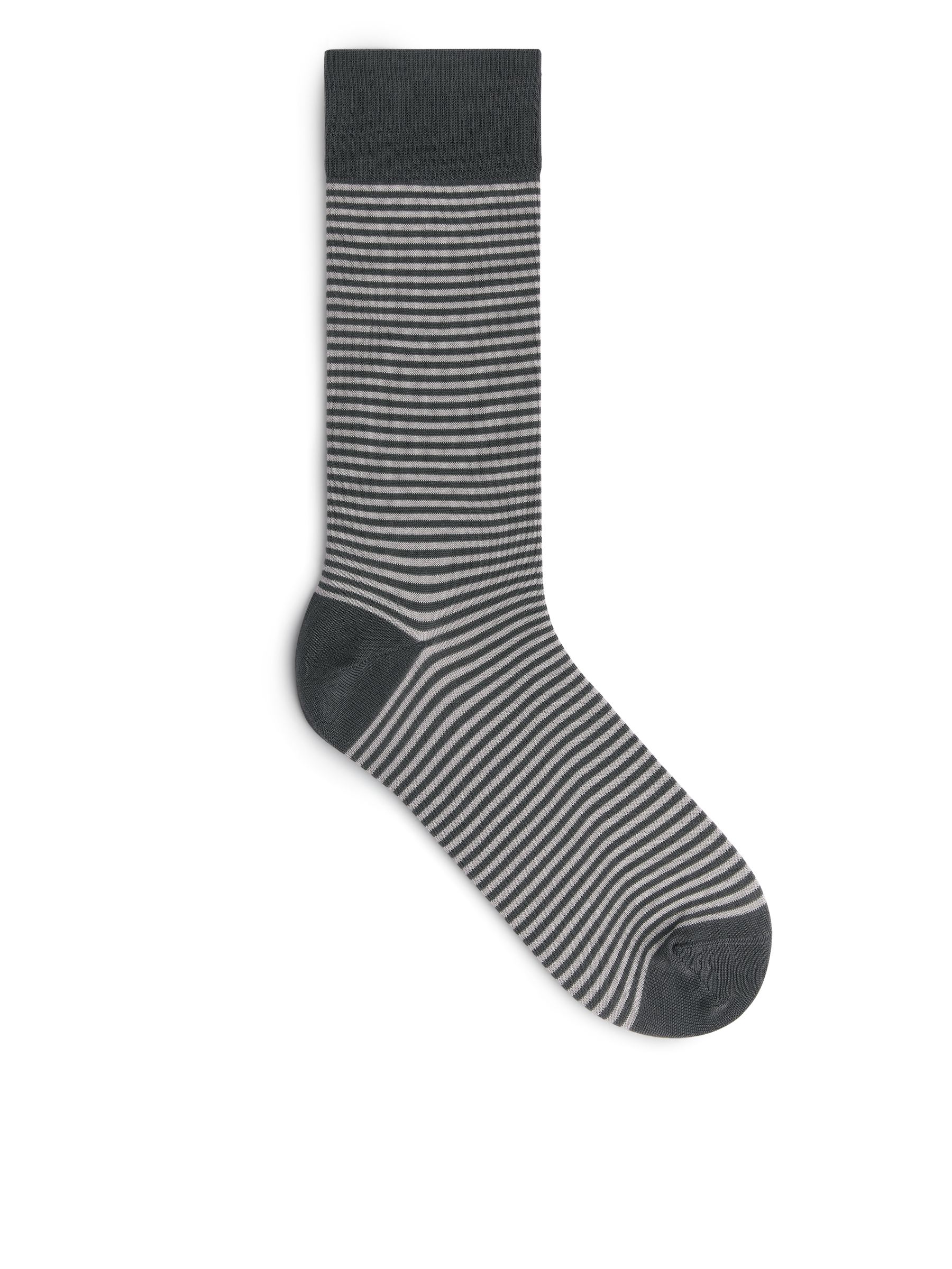 Mercerisierte Baumwollsocken - dunkelgrau/gestreift - Herren - StillMedia/DescriptiveStillLife - 1