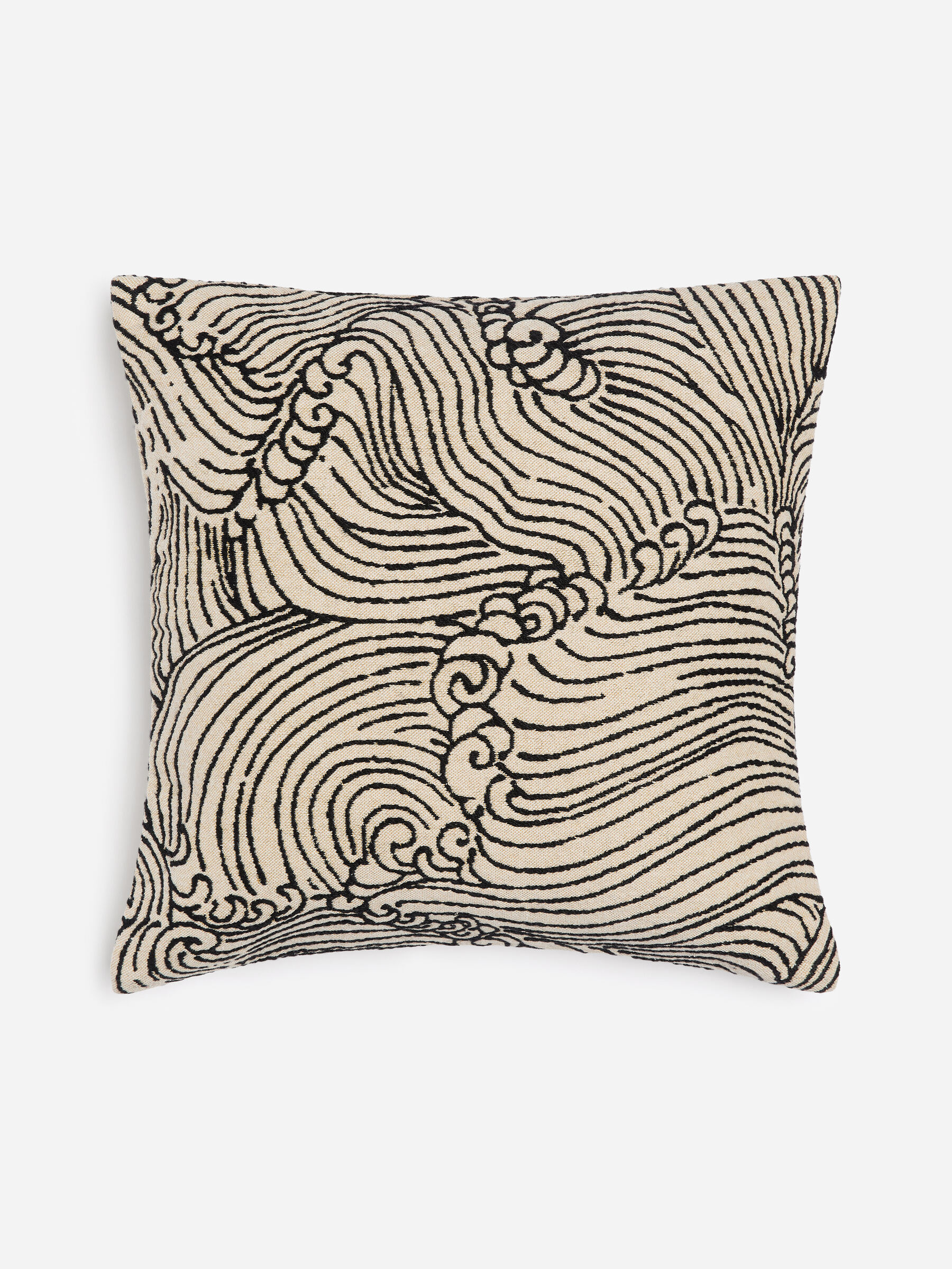 Cotton Wool Cushion Cover 50x50 cm-#272627-19347