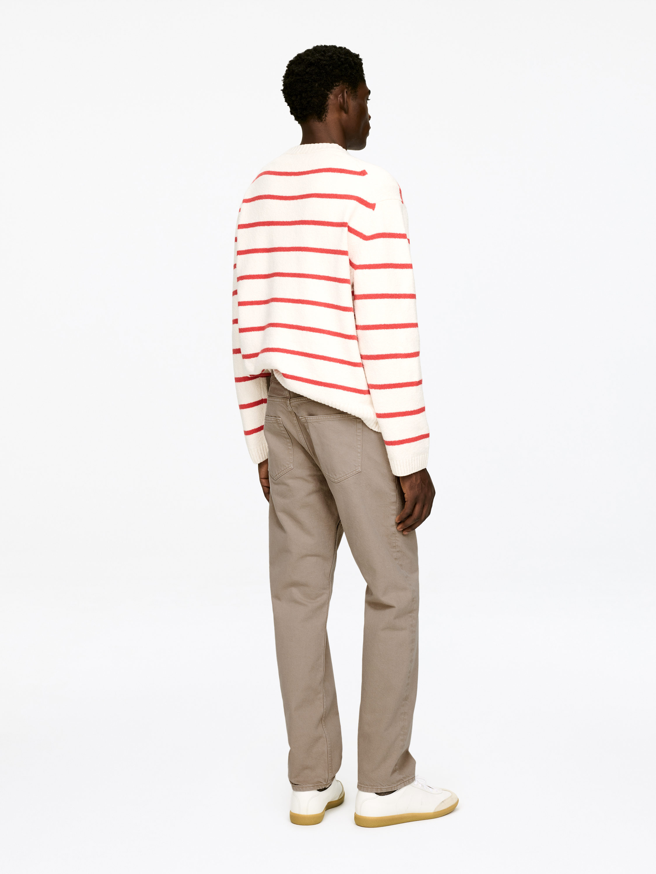 OCEAN Loose Straight Jeans - Beige - Loose Fit - Herren - StillMedia/Lookbook - 10