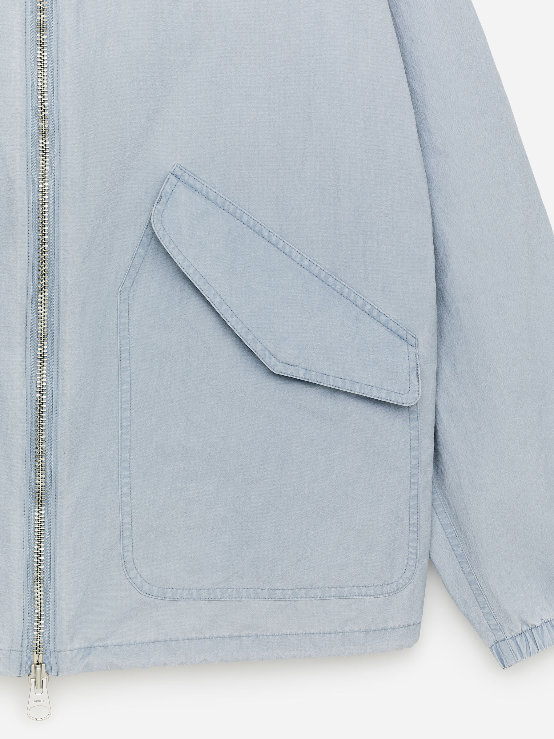 Lockerer Windbreaker - Hellblau - Relaxed Fit - Herren - StillMedia/DescriptiveDetail - 2