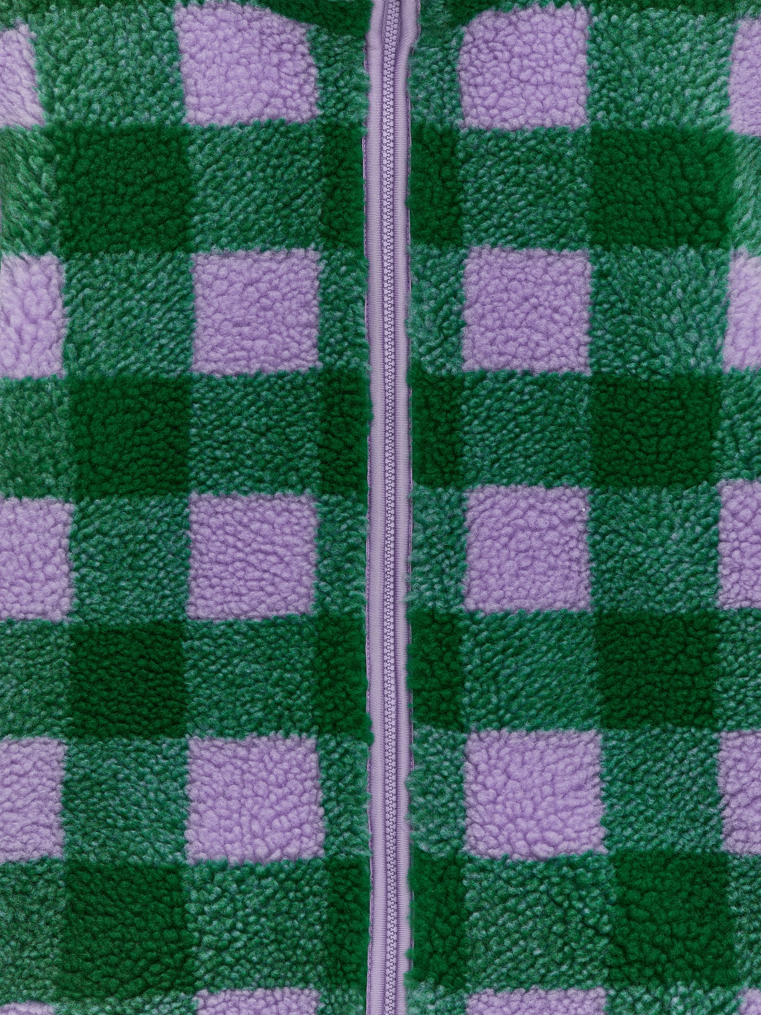 Veste en polaire - Mauve/Vert/Vert/Bleu - 3