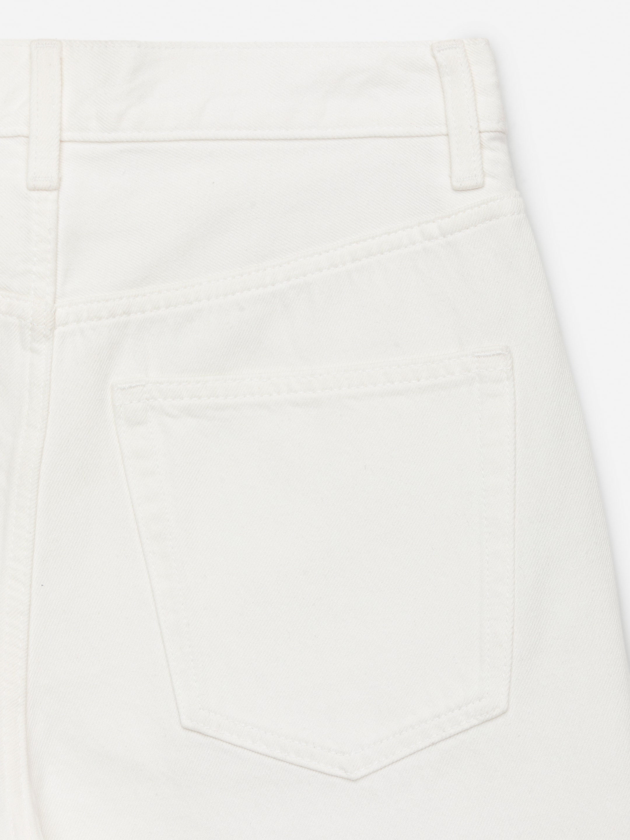 Visa större bild: Jeansshorts - Vit - DAM | H&M FI 2