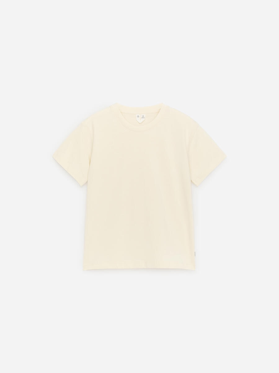 ARKET Boys  Crew-Neck T-Shirt Yellow,  size 86/92
