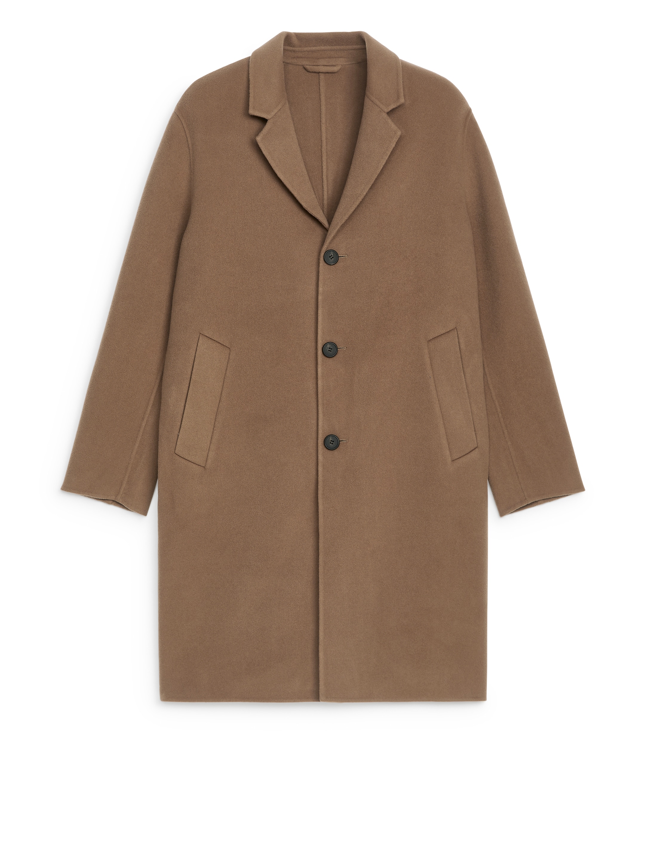 Zobacz większy obraz: Luźny wełniany płaszcz - Camel - ON | H&M PL 1