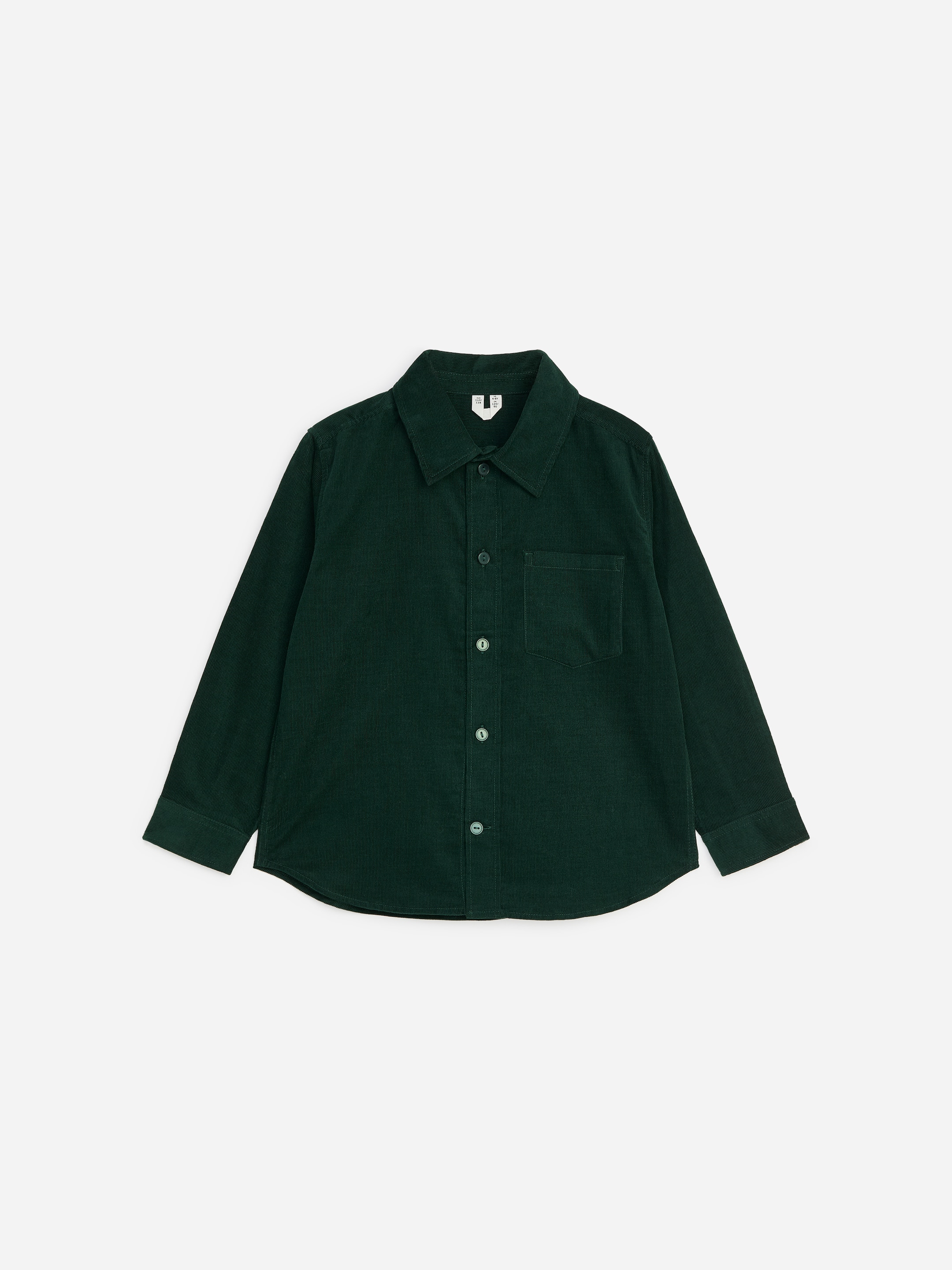 Baby Cord Shirt-Green-21003