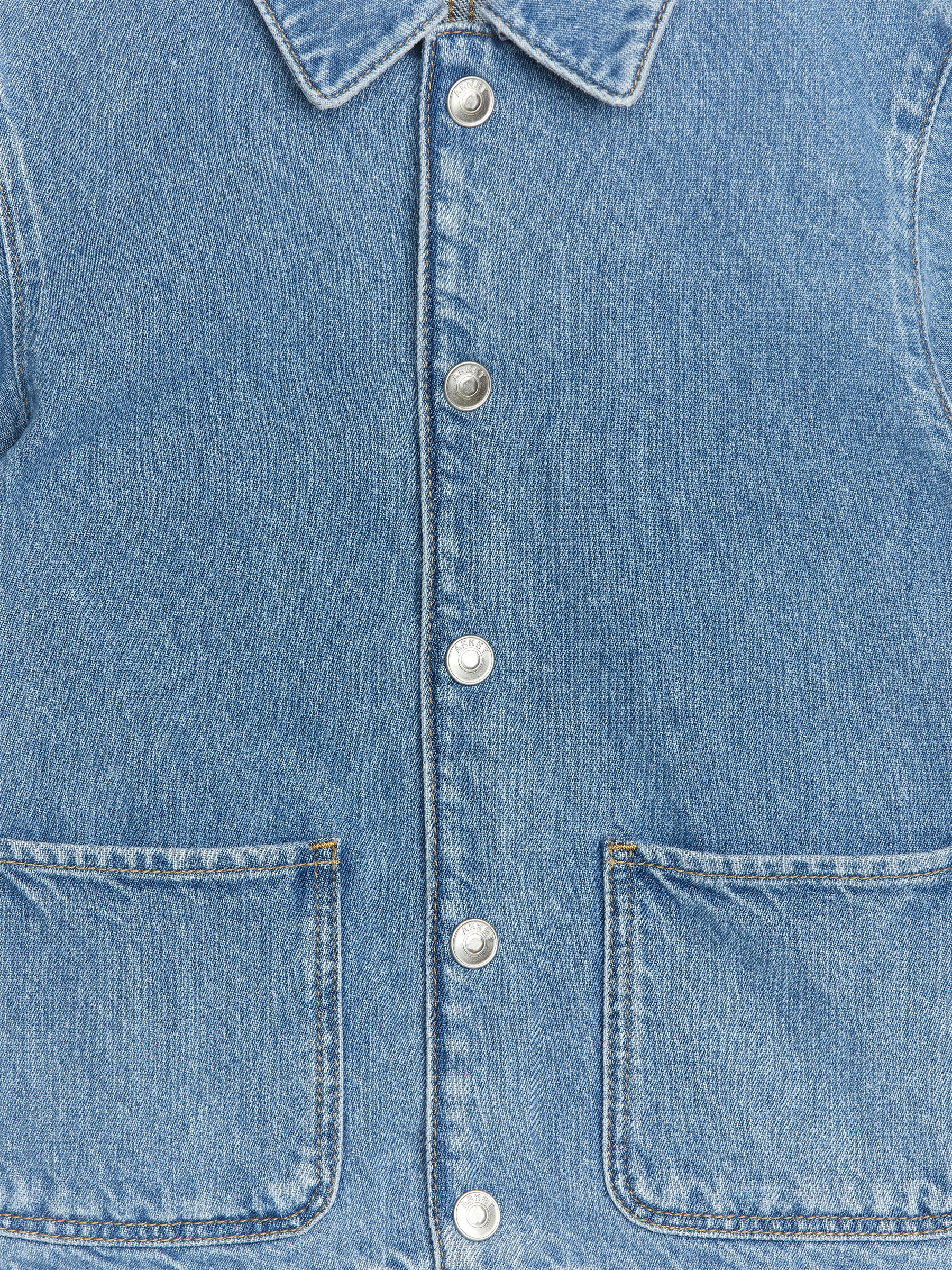 Overshirt aus Denim - Mittelblau - Relaxed Fit - Kinder - StillMedia/DescriptiveDetail - 3