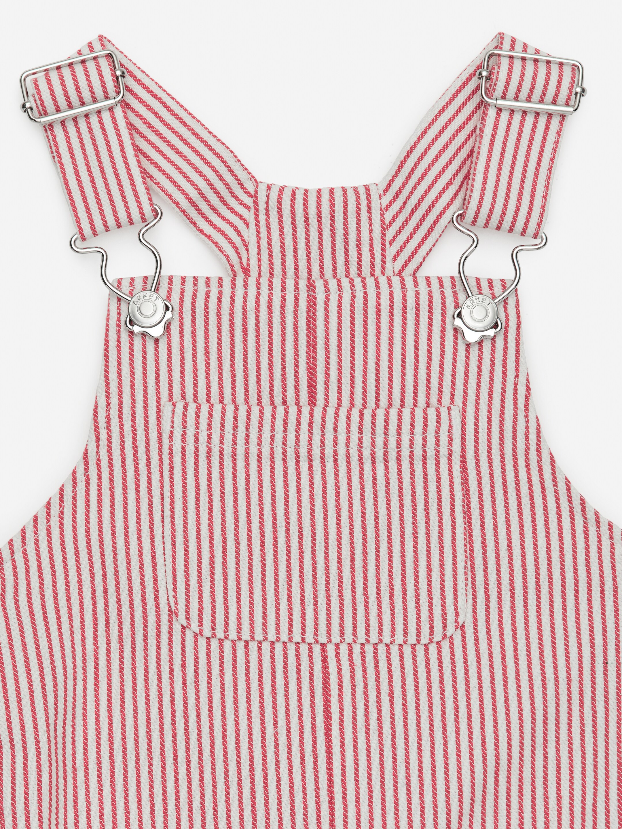 Salopette à rayures hickory - Rouge/Blanc - Regular fit - Enfant - StillMedia/DescriptiveDetail - 1