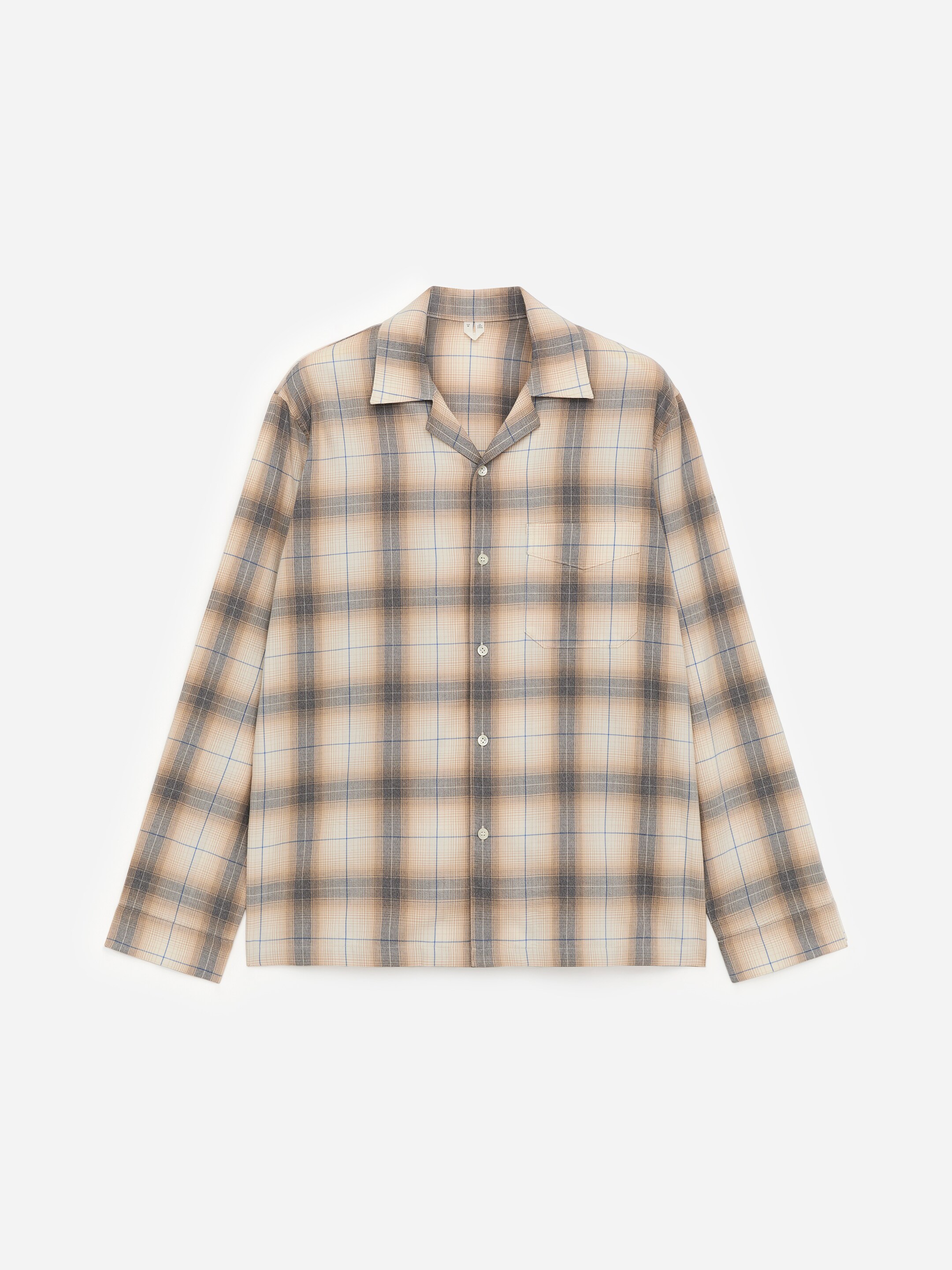 Visualizza immagine più grande: Camicia del pigiama in flanella - Beige/Motivo a quadri - UOMO | H&M IT 5