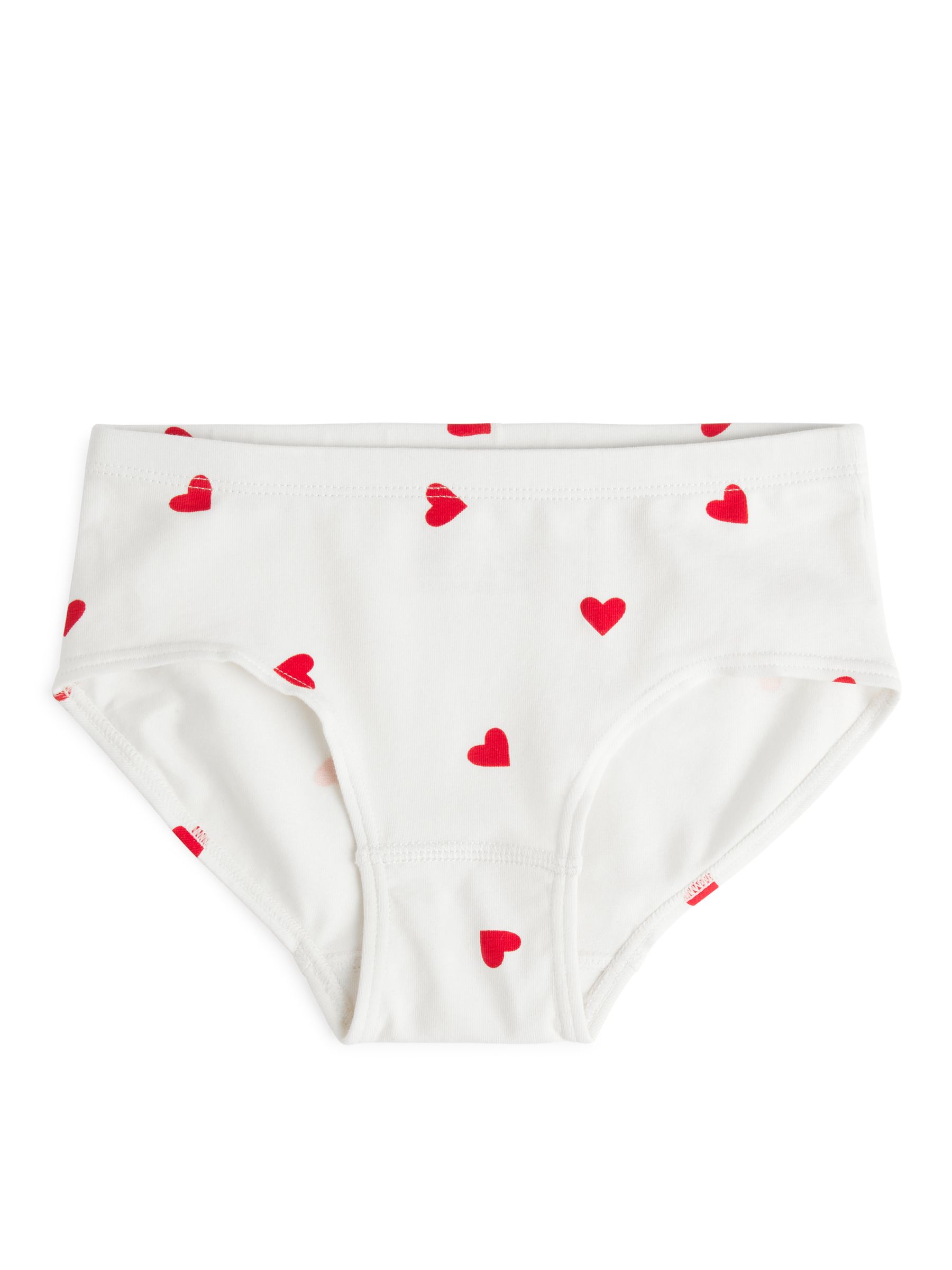 Slips aus Baumwolljersey, 3er-Set - Rot/Weiß - Regular Fit - Kinder - StillMedia/DescriptiveStillLife - 2