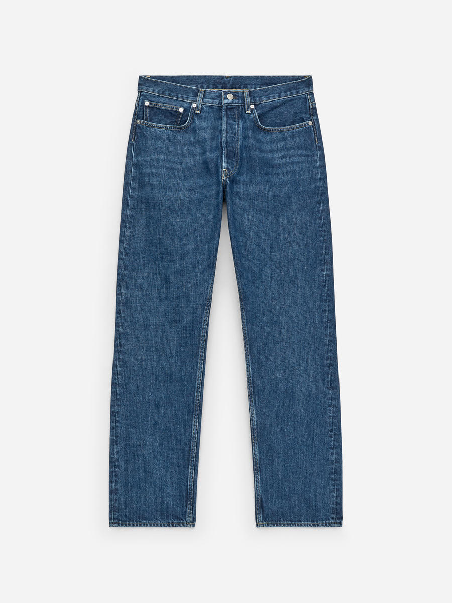 ARKET Men's  Cliff Regular Straight Jeans Blue,  size 33/34