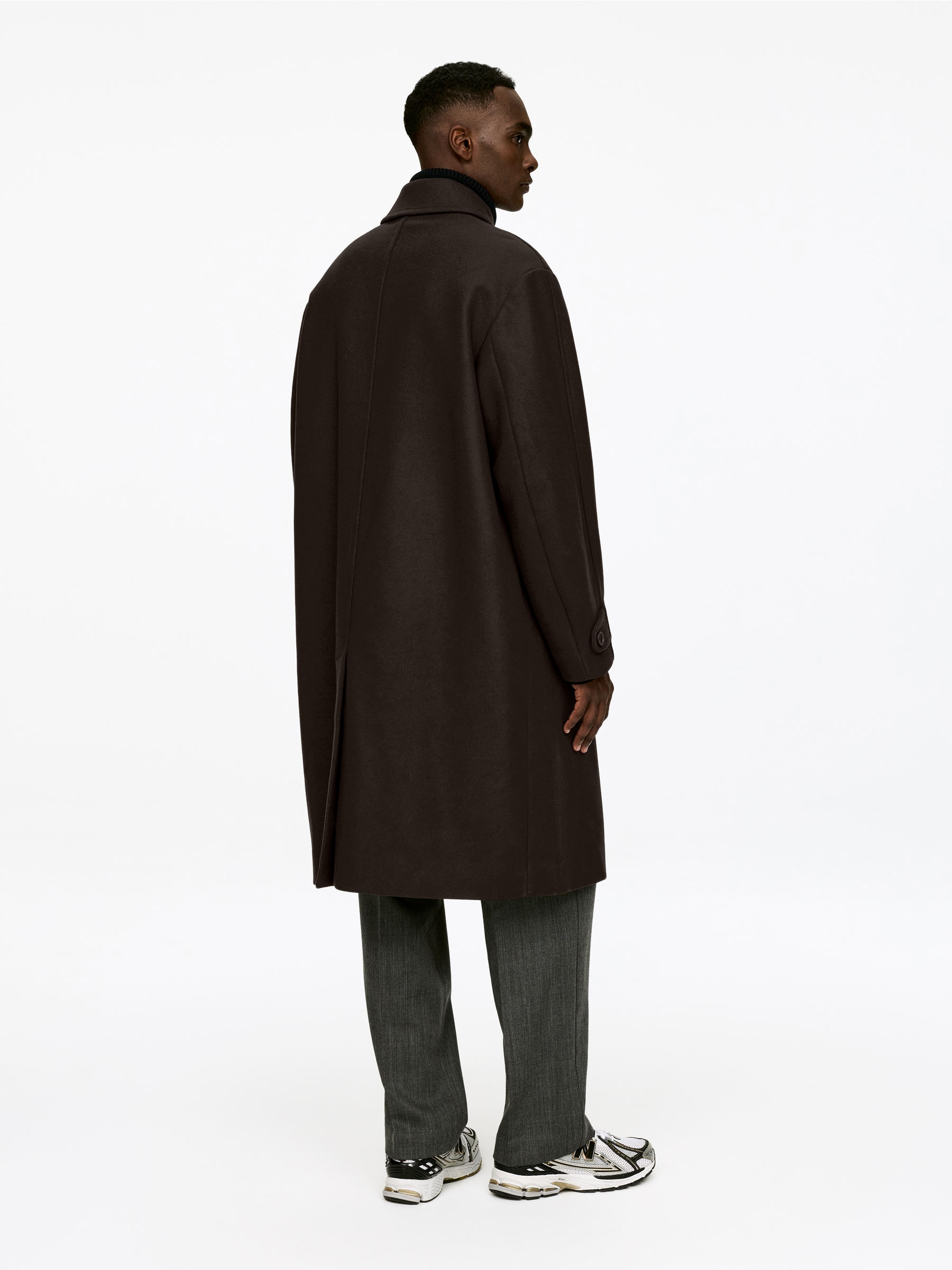 Doublé Wool-Blend Coat - Dark Brown - Oversized - Men - StillMedia/Lookbook - 6