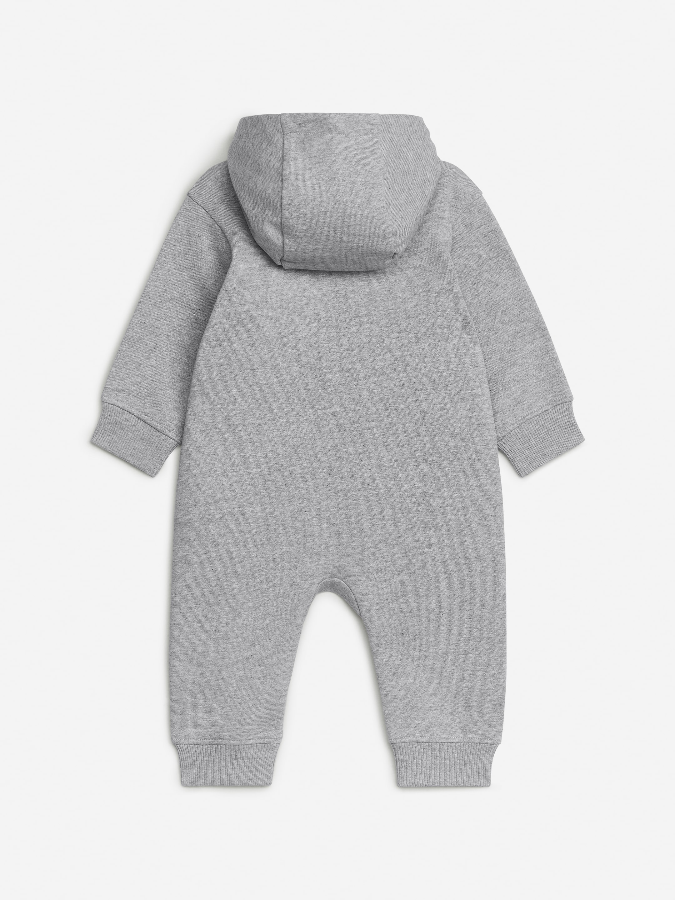 Zobraziť väčší obrázok: Kapucňový overal z úpletu - Sivý melír - DETI | H&M SK 2