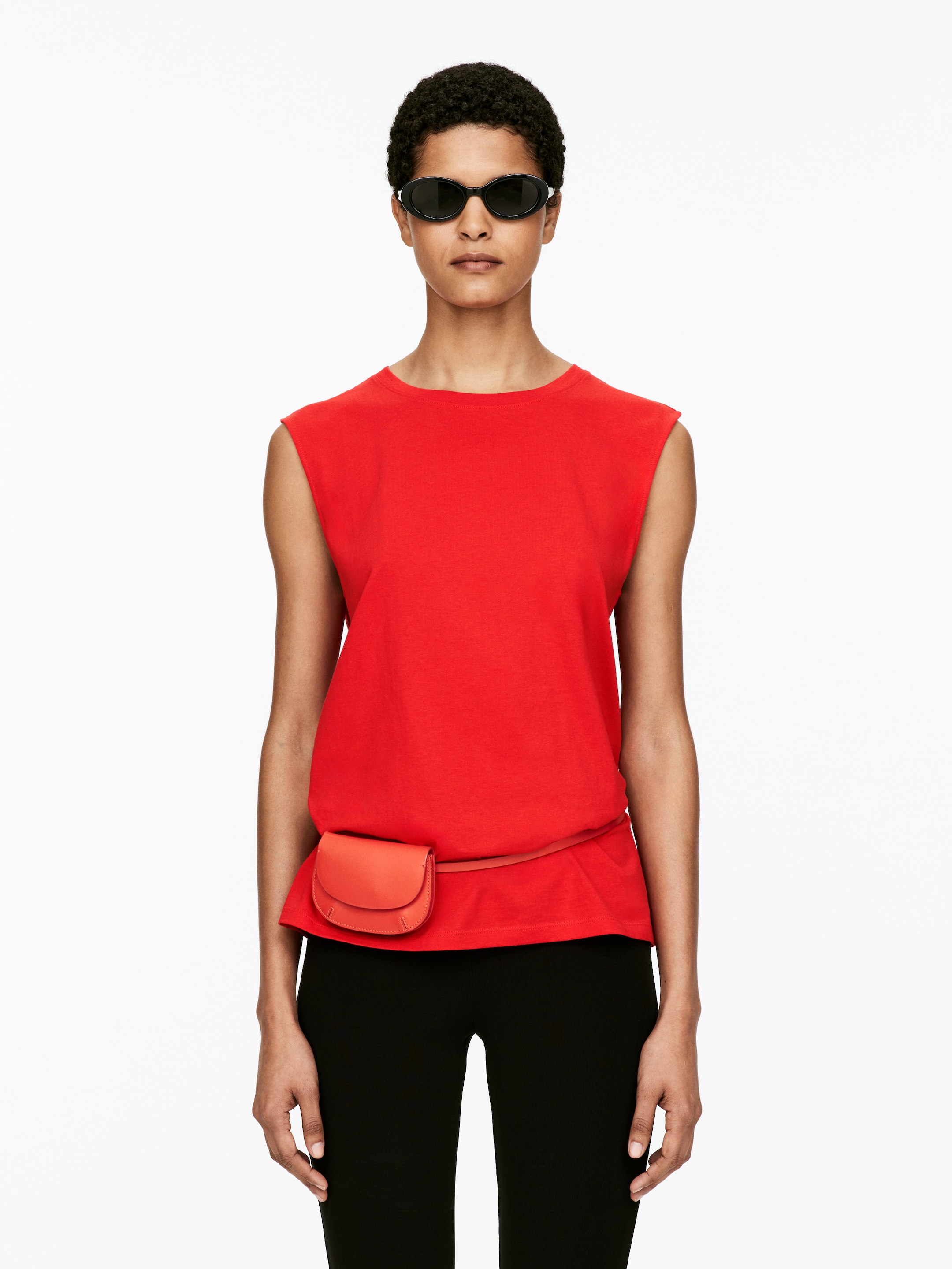 Grösseres Bild ansehen: Lockeres Tanktop - Rot - DAMEN | H&M CH 1