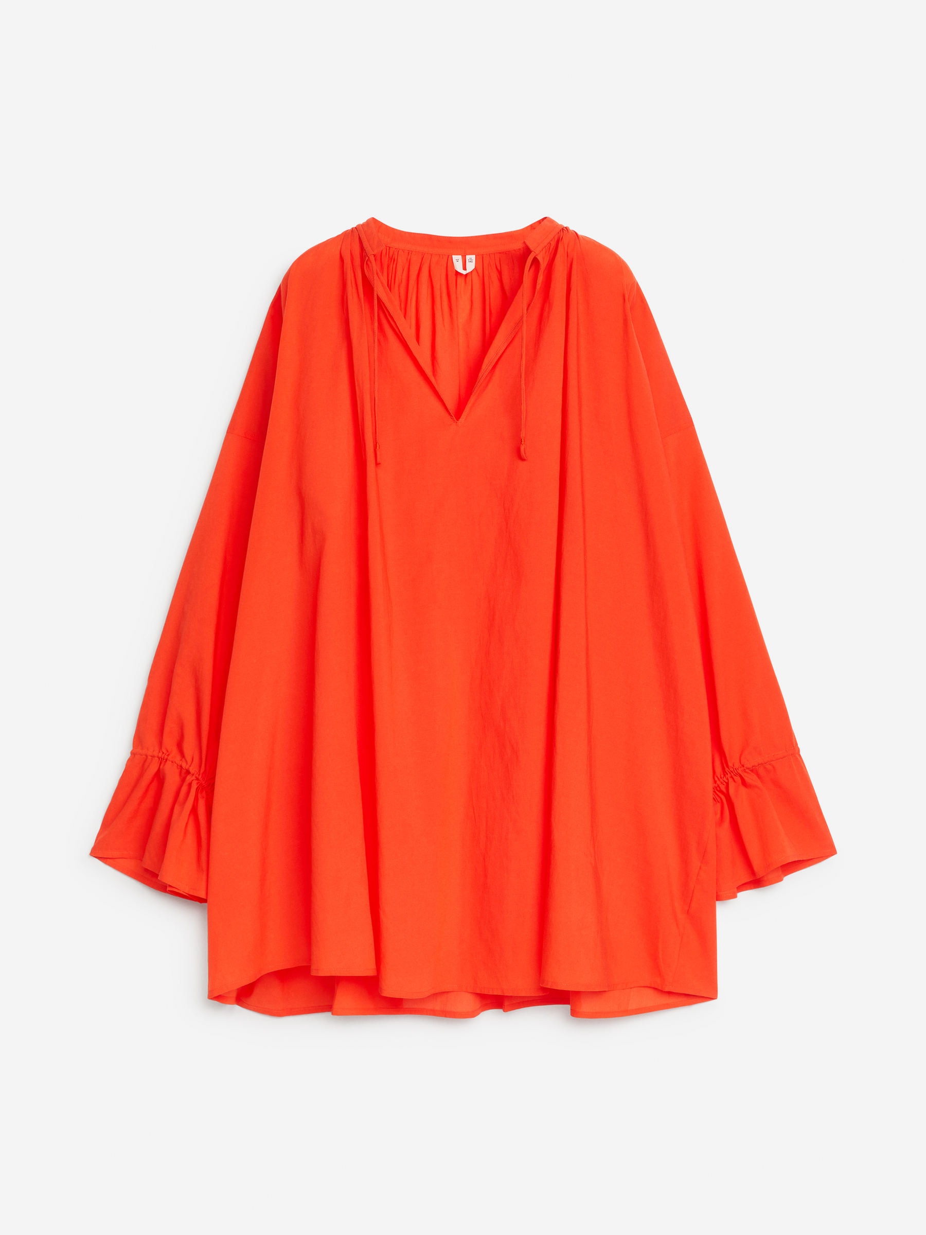 Túnica holgada con cordón-#C44A34-7229