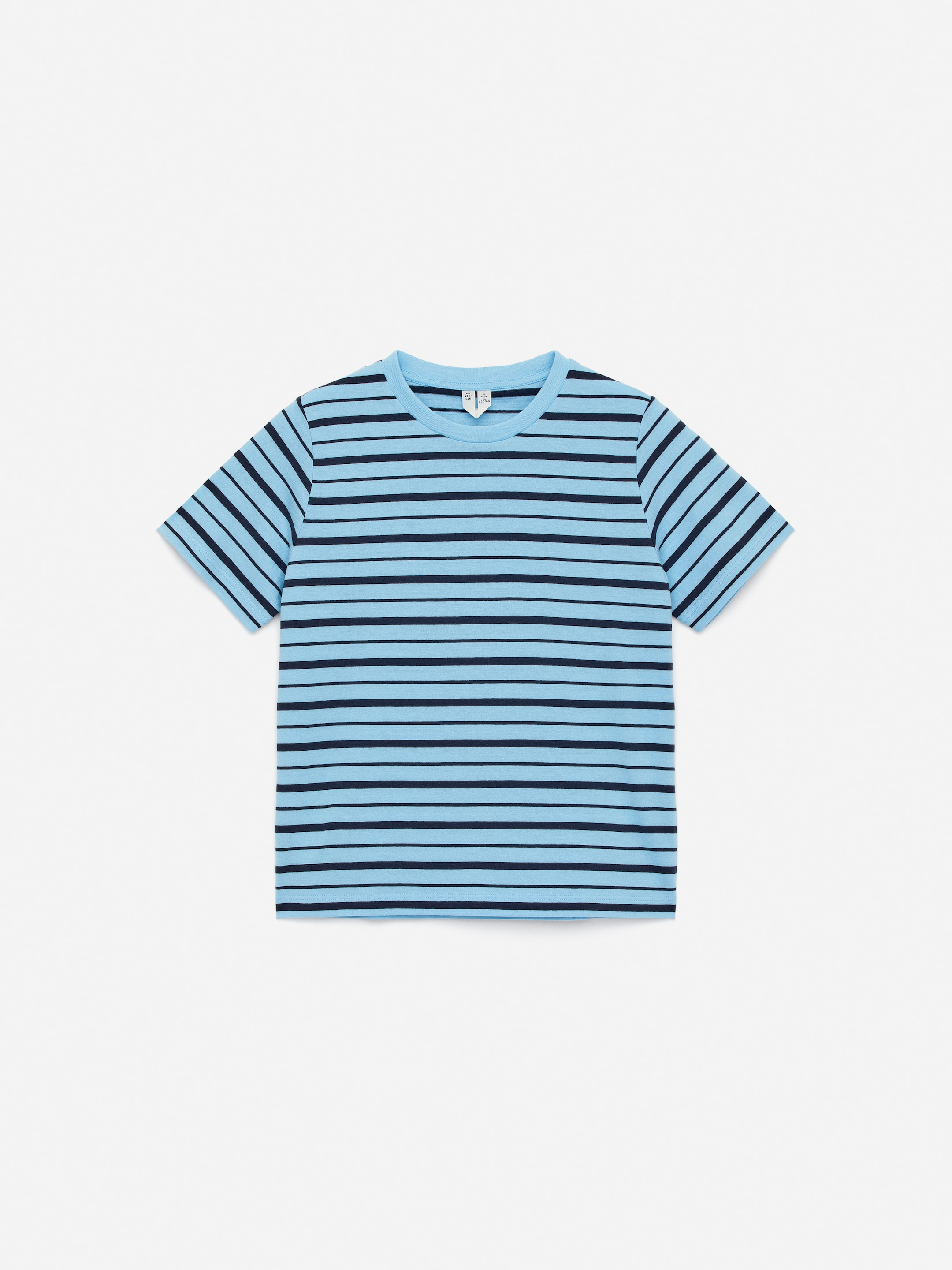Stripe T-Shirt - Light Blue/Dark Blue - Regular fit - Children - StillMedia/DescriptiveStillLife - 3