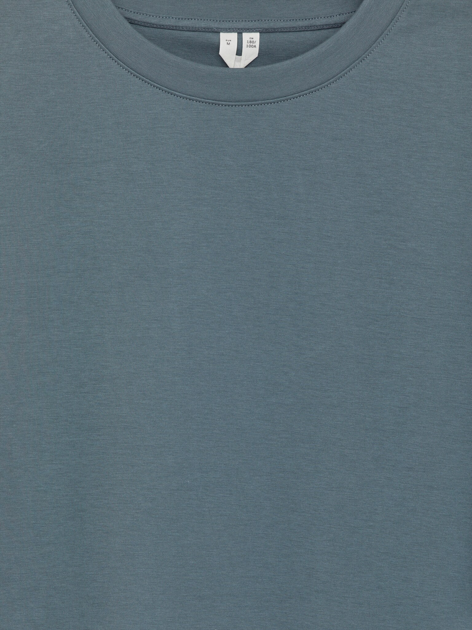 T-shirt interlock - Bleu poudré/Bordeaux foncé/Noir/Blanc/Bordeaux foncé - 5