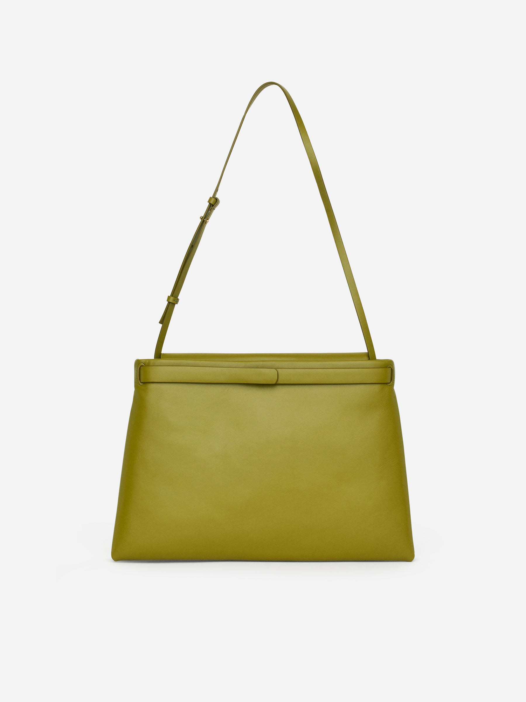 Leather Shoulder Bag - Green - Women - StillMedia/DescriptiveStillLife - 5