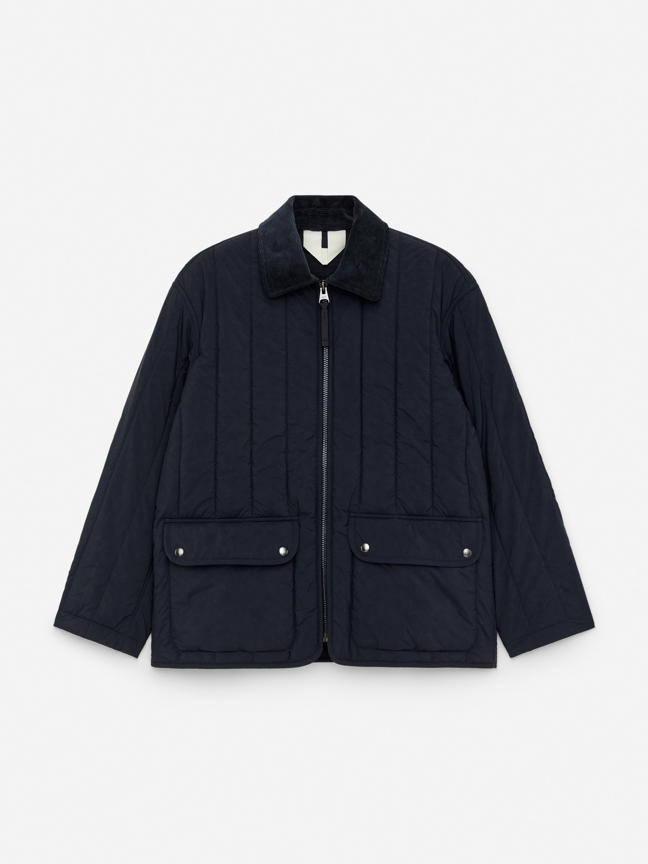 Quilted Jacket - Dark Blue - Regular fit - Men - StillMedia/DescriptiveStillLife - 1