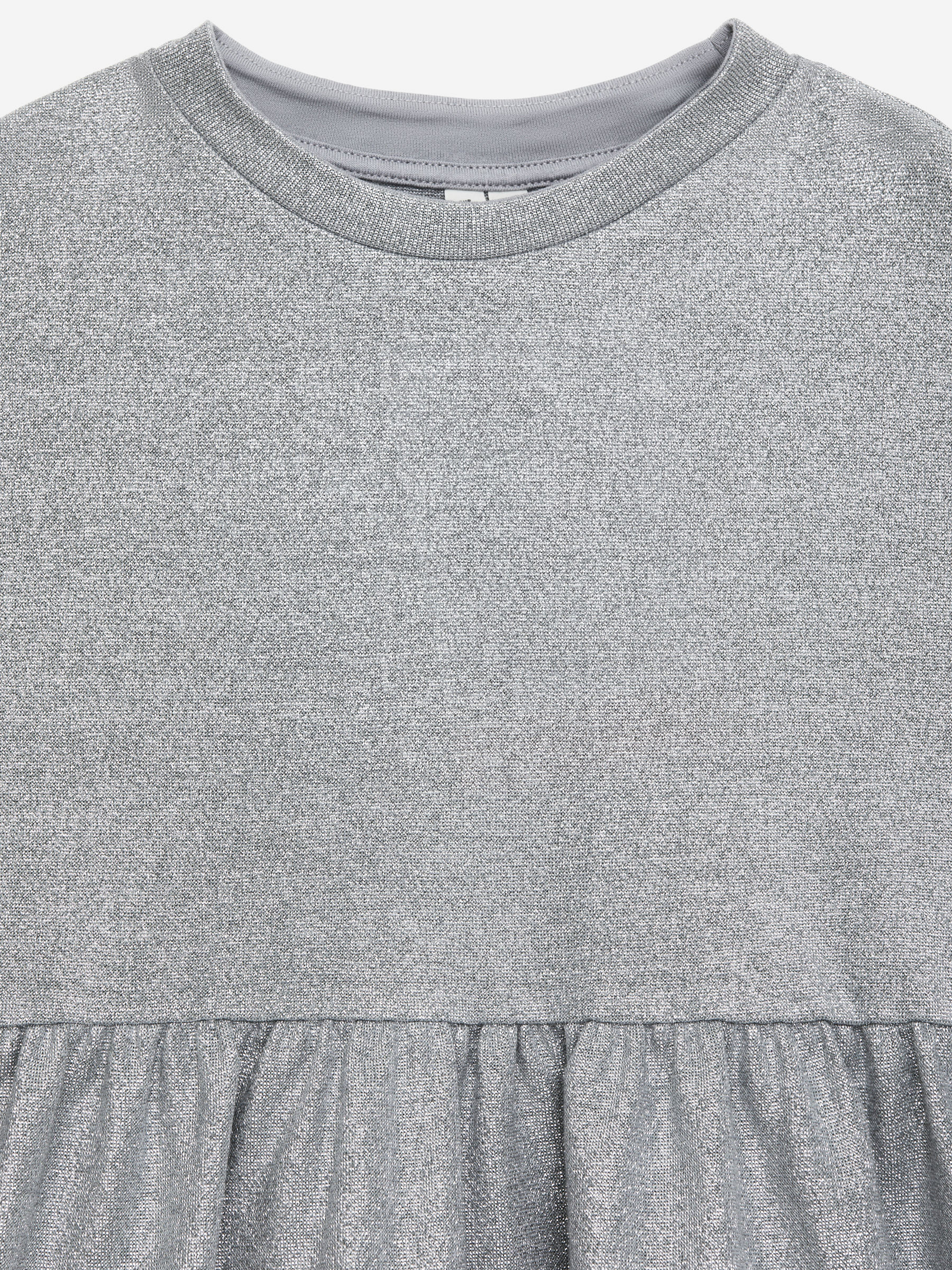 Oversized Sweatshirt Dress - Silver - Oversized - Children - StillMedia/DescriptiveDetail - 3