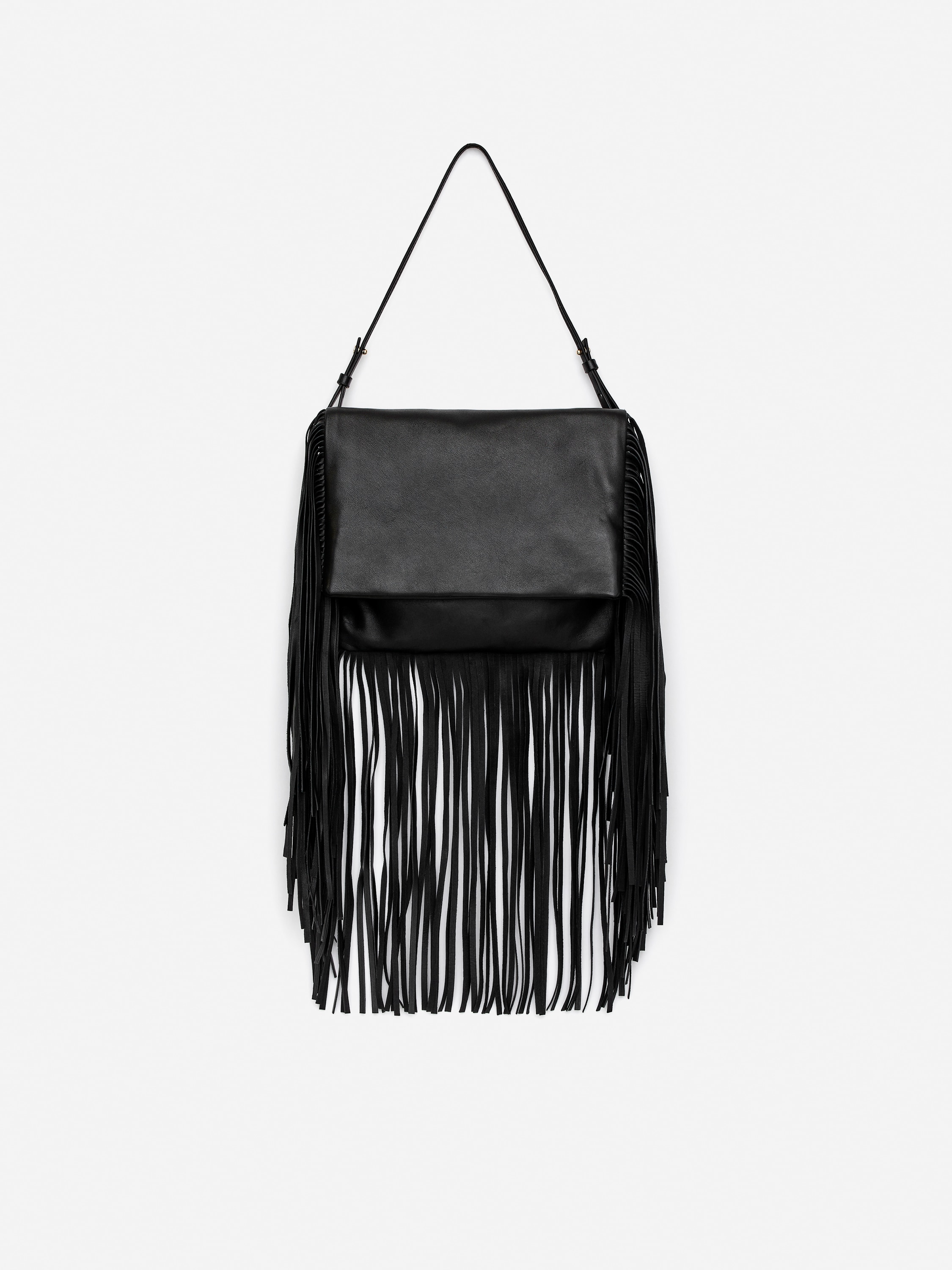 Fringe Bag - Fekete