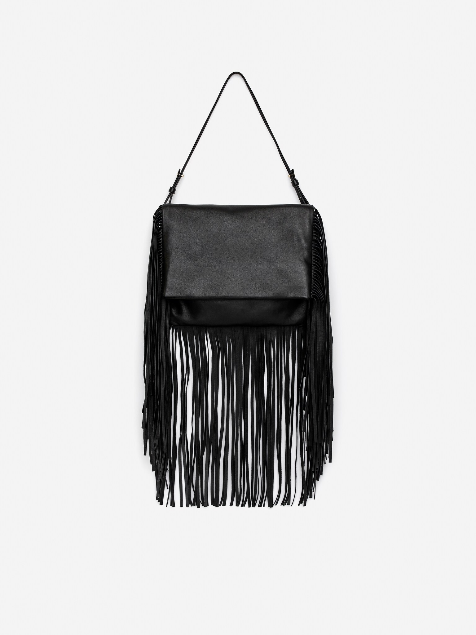 Sac à franges - Noir - 2