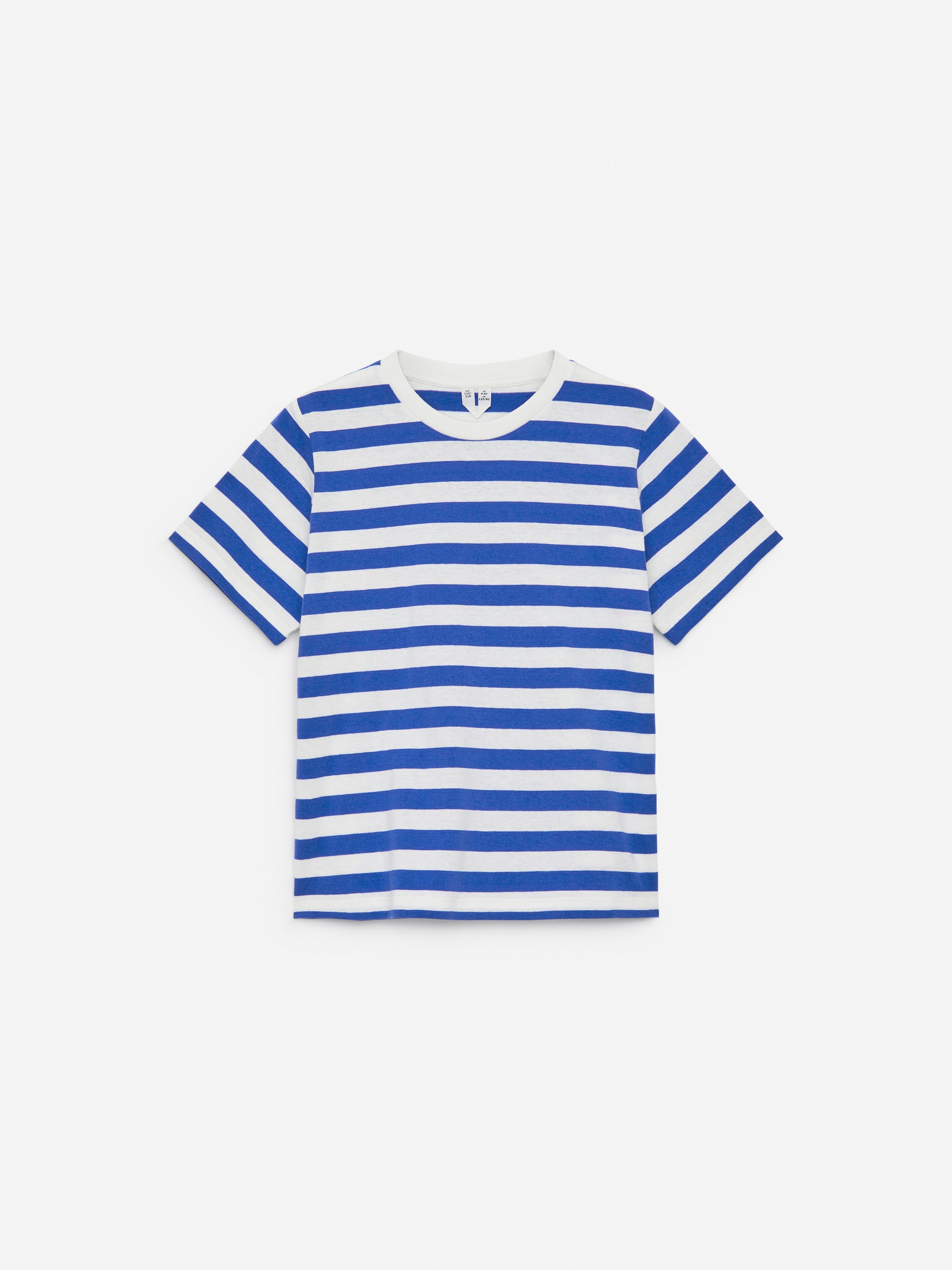 Stripe T-Shirt-#3B4EA3-14606