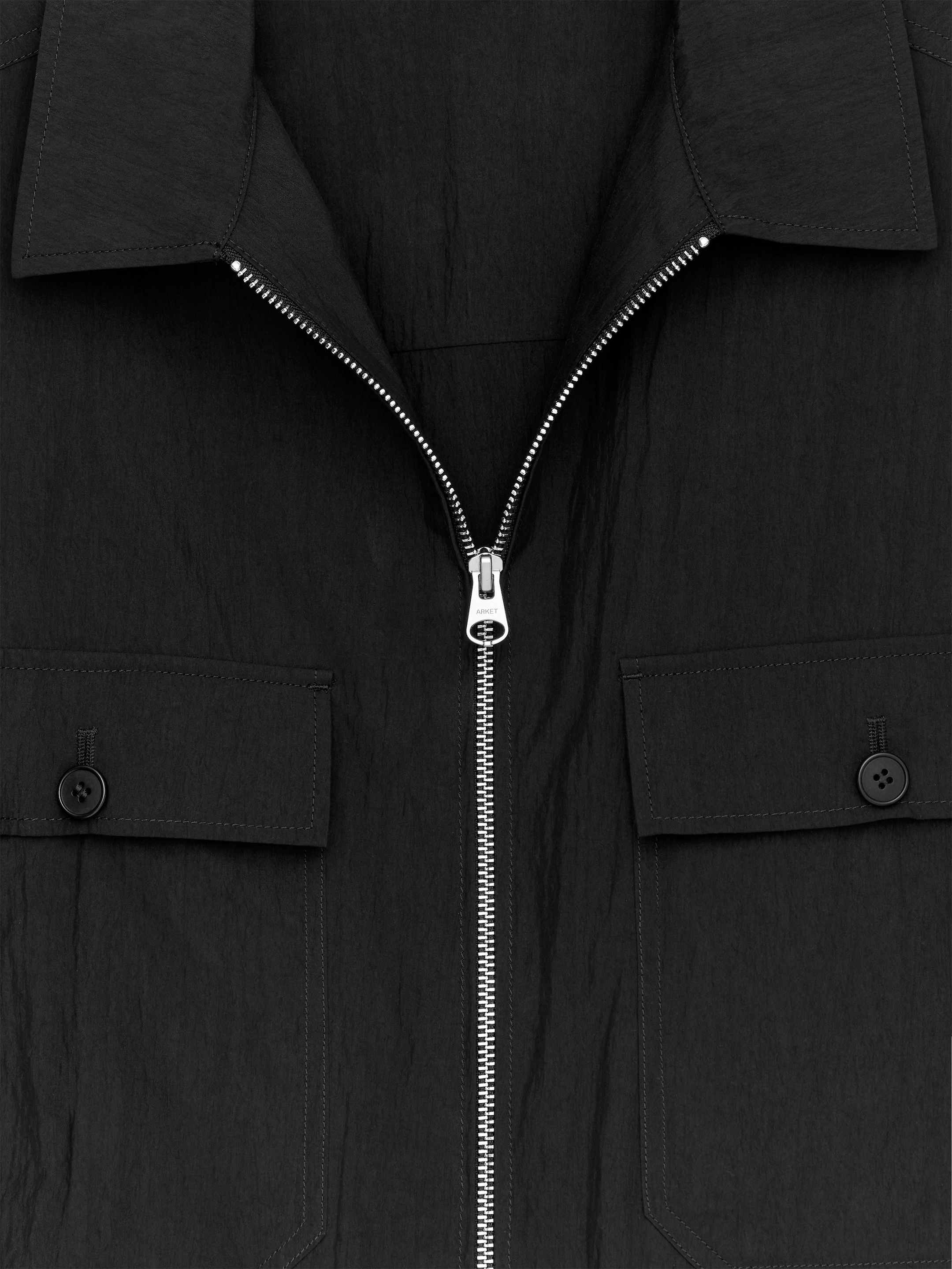 Surchemise en lyocell mélangé - Noir - Regular fit - Homme - StillMedia/DescriptiveDetail - 1