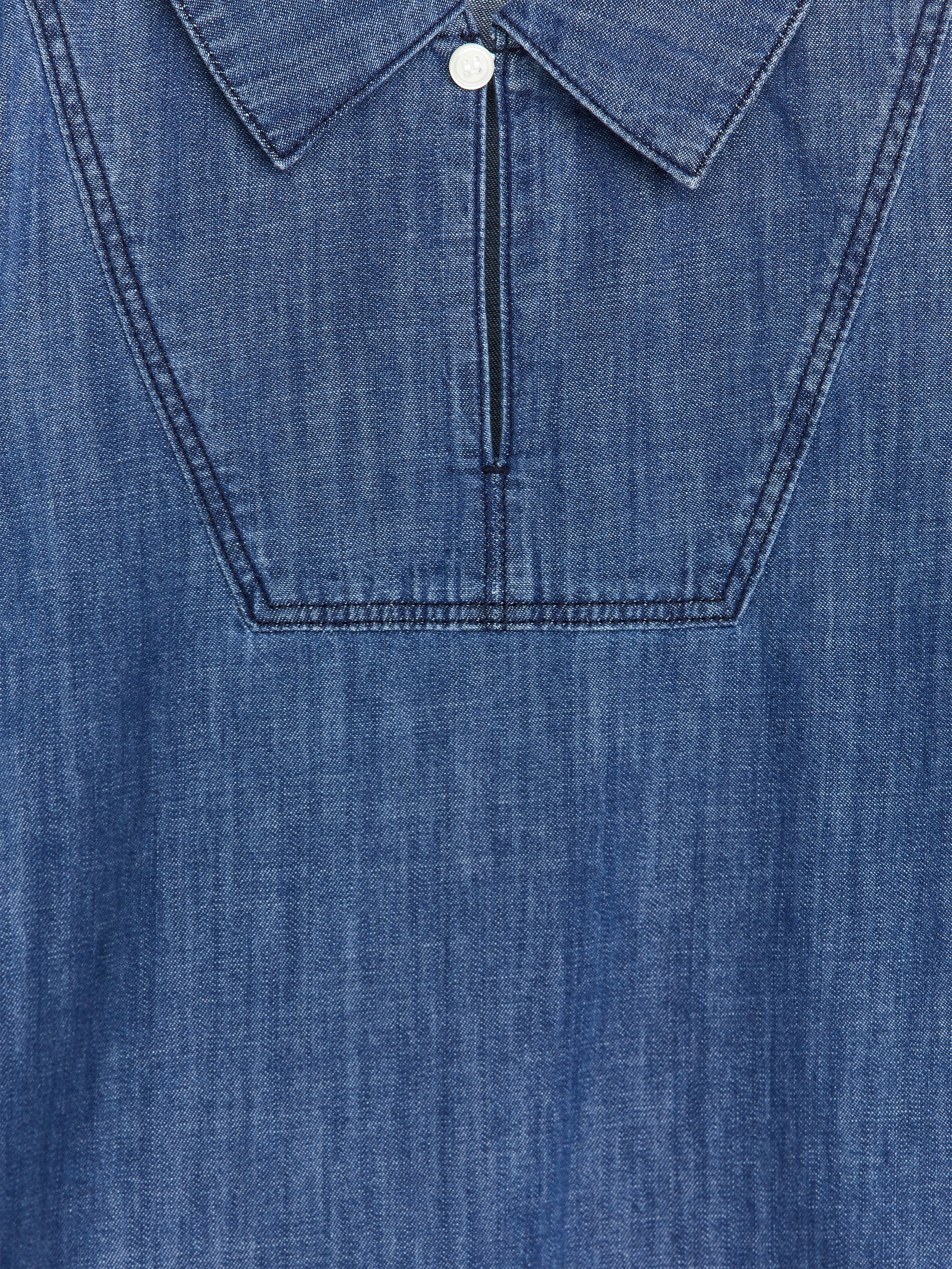 Popover-skjorta - Mellanblå - Regular fit - Children - StillMedia/DescriptiveDetail - 1